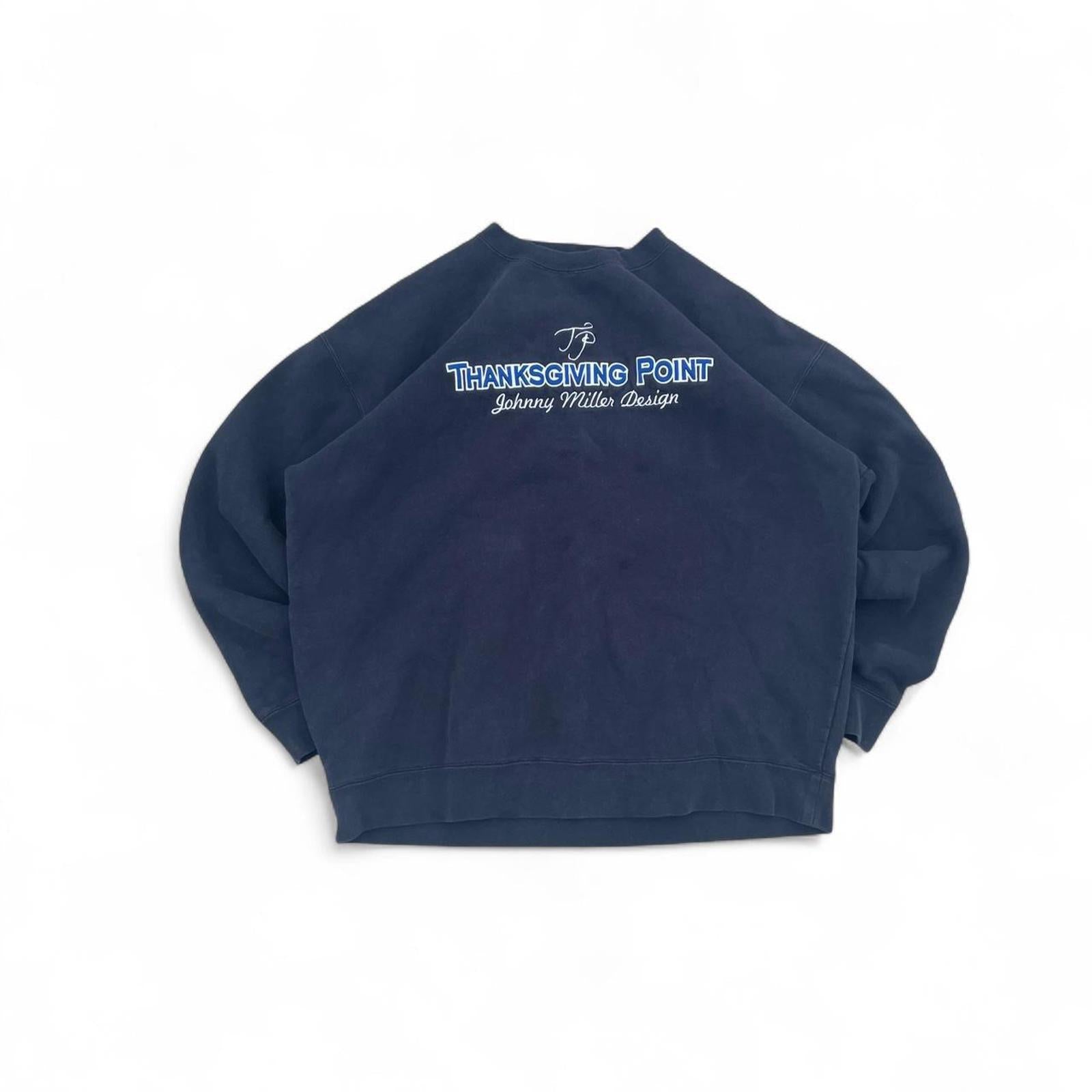 Vintage 90s Heavyweight Thanksgiving Point Crewneck Sweatshirt American Vintage - uptwn vintage - 28e71a88-7211-4e32-b439-da7d05aeae87
