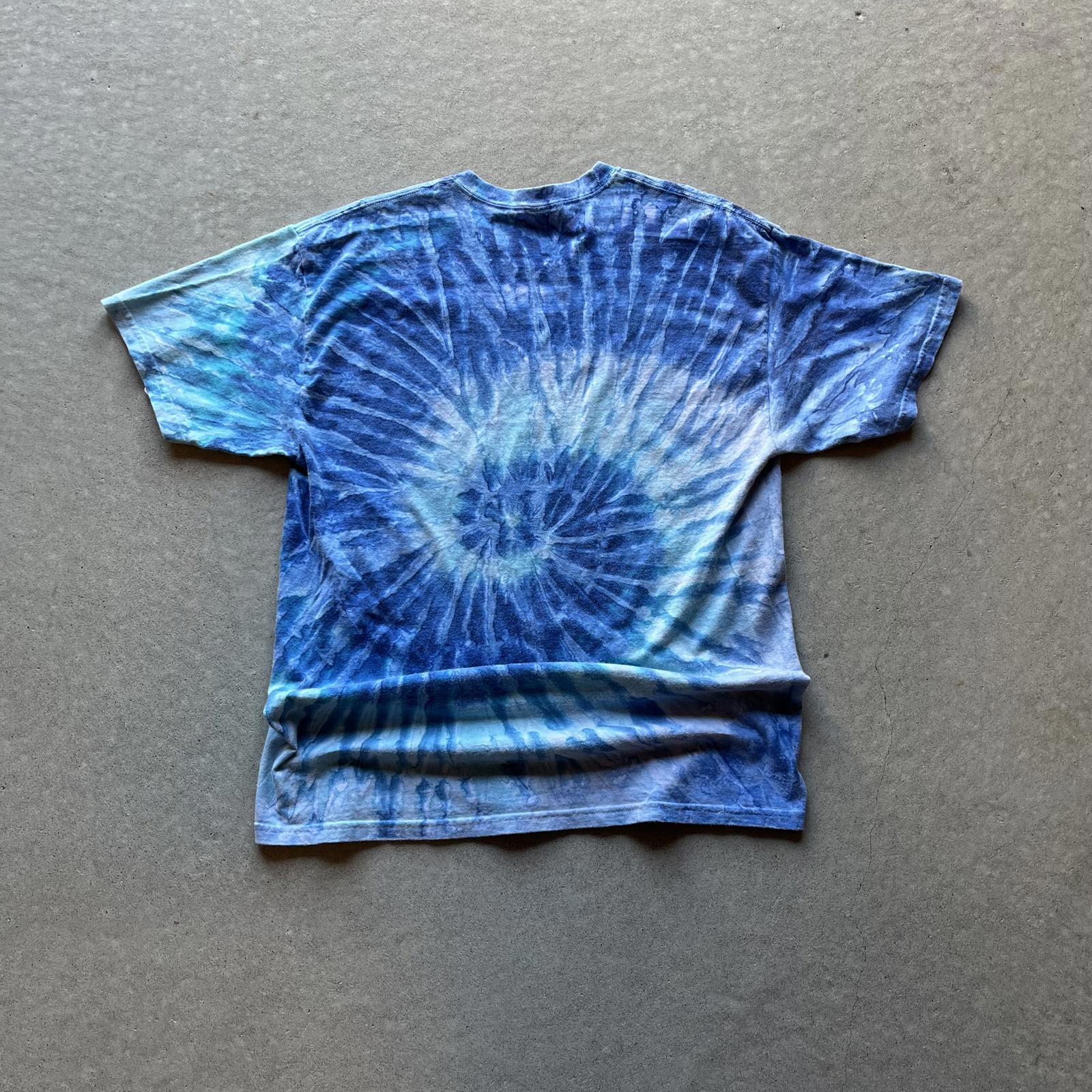 Vintage Y2K Penn State University Tie Dye T-Shirt - Uptwn Vintage
