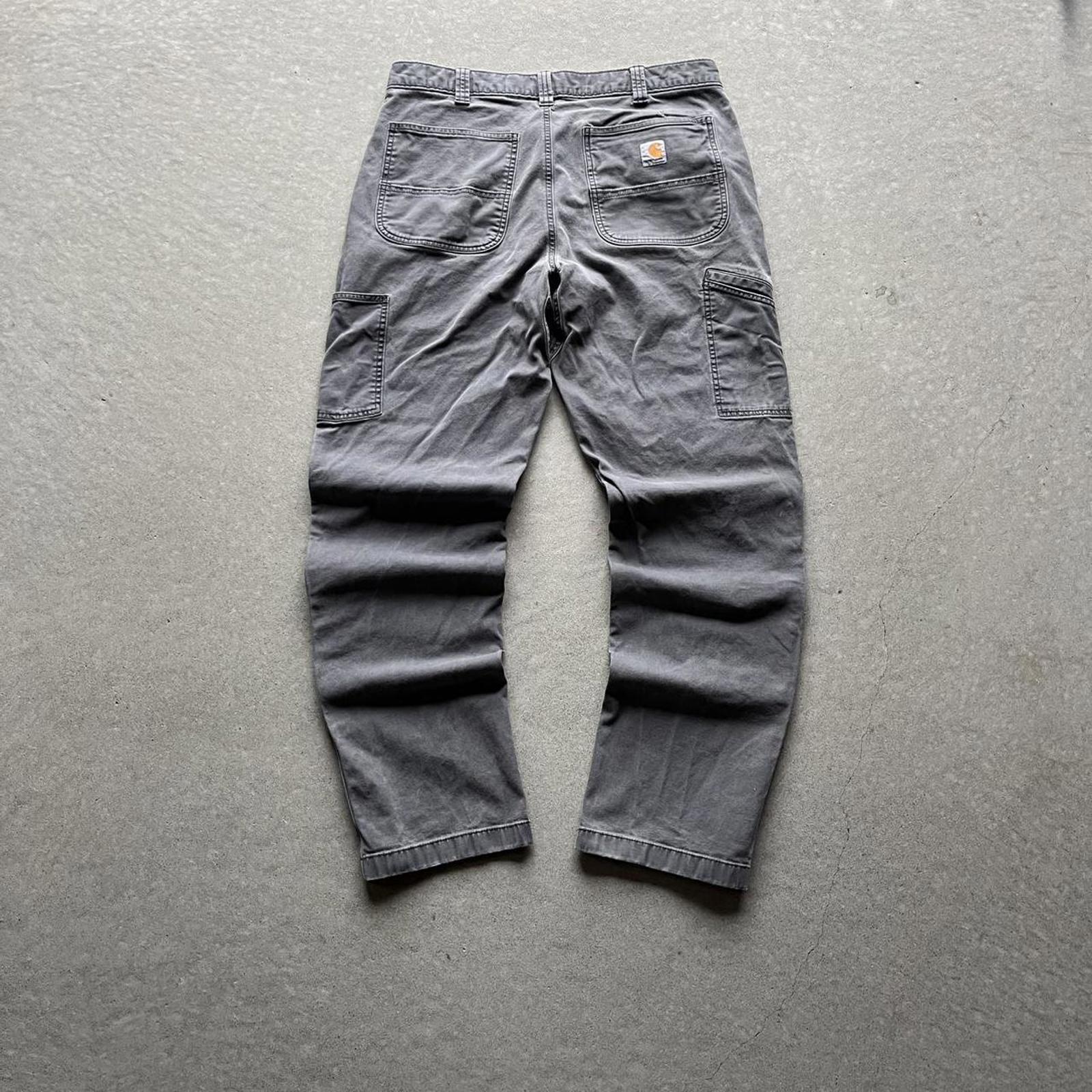 Vintage Clothing Vintage Style Grey Carhartt Double-Knee Workwear Pants Carhartt - uptwn vintage - 013116b5-69c5-4df1-96b4-e2eb1e0a51ed