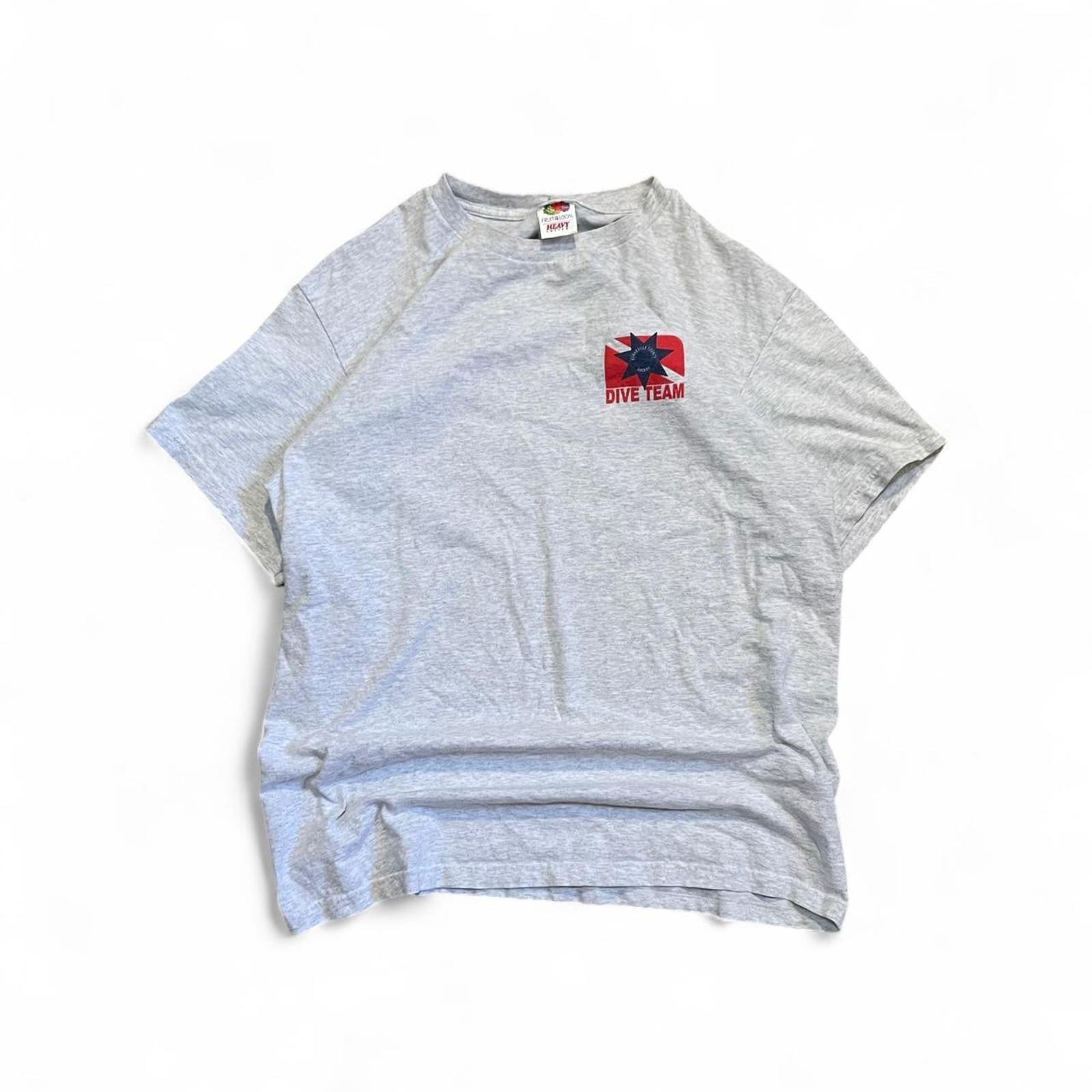 Vintage Y2K Dive Team Sheriff T-Shirt Fruit of the Loom 01e05cbd-0813-4416-805b-a7b7e05e3e31