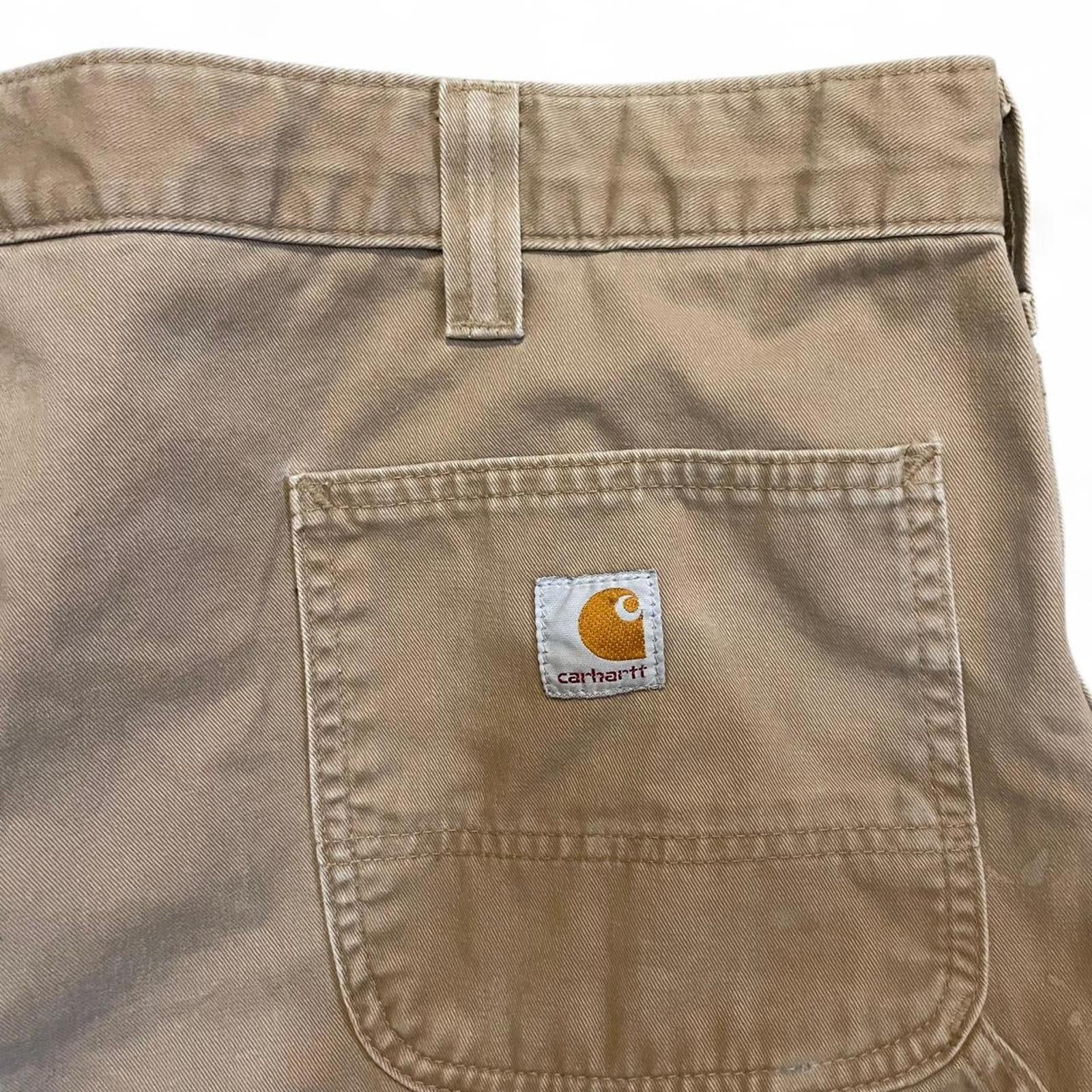 Vintage Style Baggy Tan Carhartt Cargo Pants Carhartt 049b3e3a-0457-4977-a3c5-d6ff308c537b
