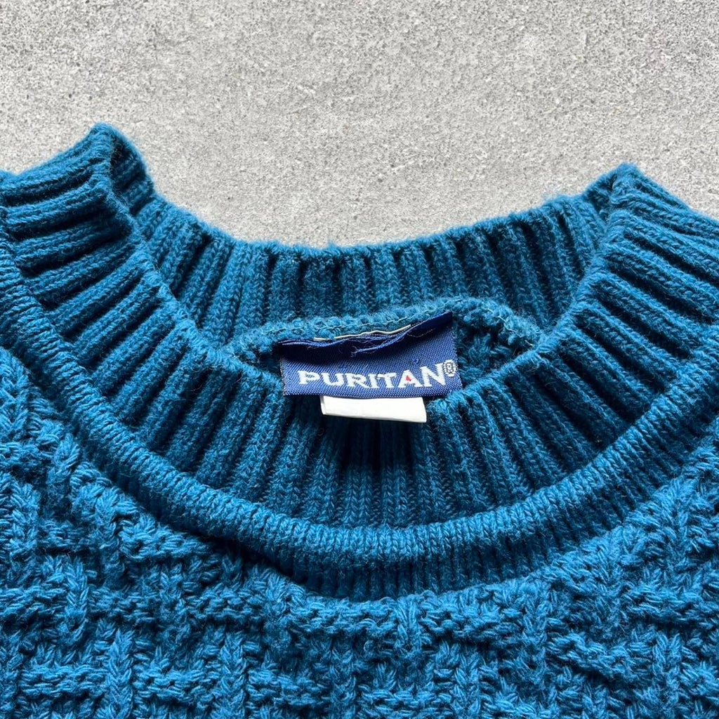 Vintage Clothing Vintage 90s Puritan Textured Knit Sweater American Vintage - uptwn vintage - 06cdeb33-3ac4-4f98-81ed-a4e530e81125