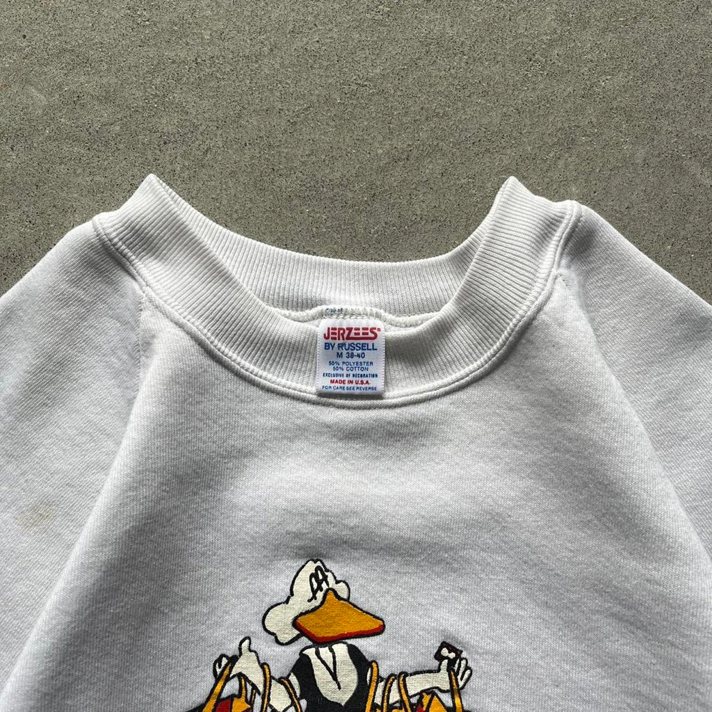 Vintage 80s Funny Duck Hunter Widow Sweatshirt