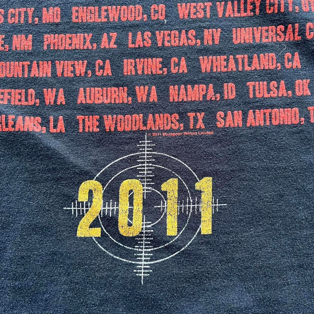 2011 Def Leppard Mirror Ball Tour T-Shirt - Uptwn Vintage