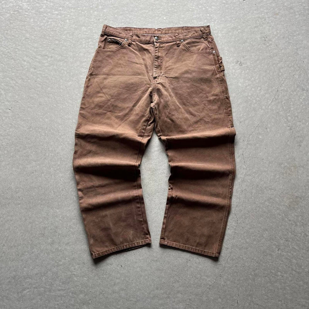 Faded Brown Dickies Carpenter Pants