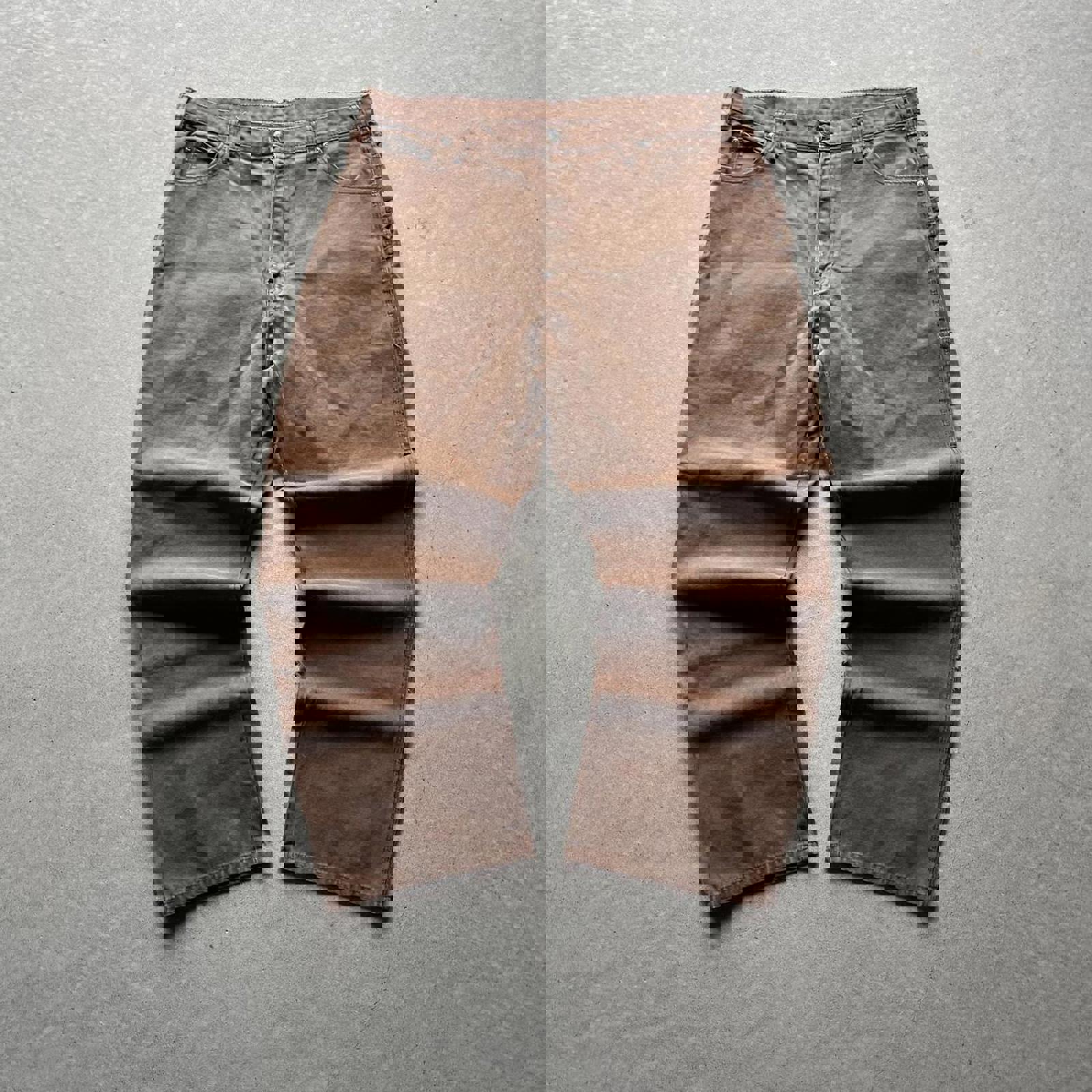 Faded Brown Dickies Carpenter Pants