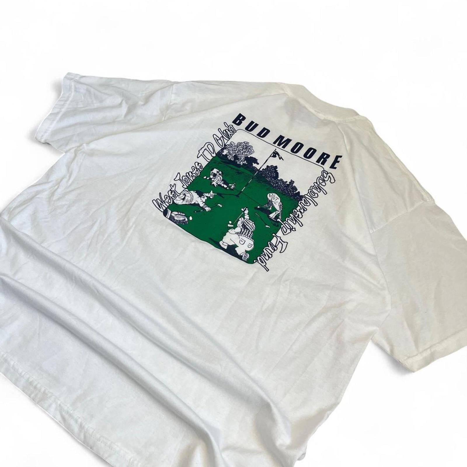 Vintage 90s Bud Moore Golf T-Shirt Gildan 16a3e3be-8dcd-4be3-ab2f-39ea0cc06a06
