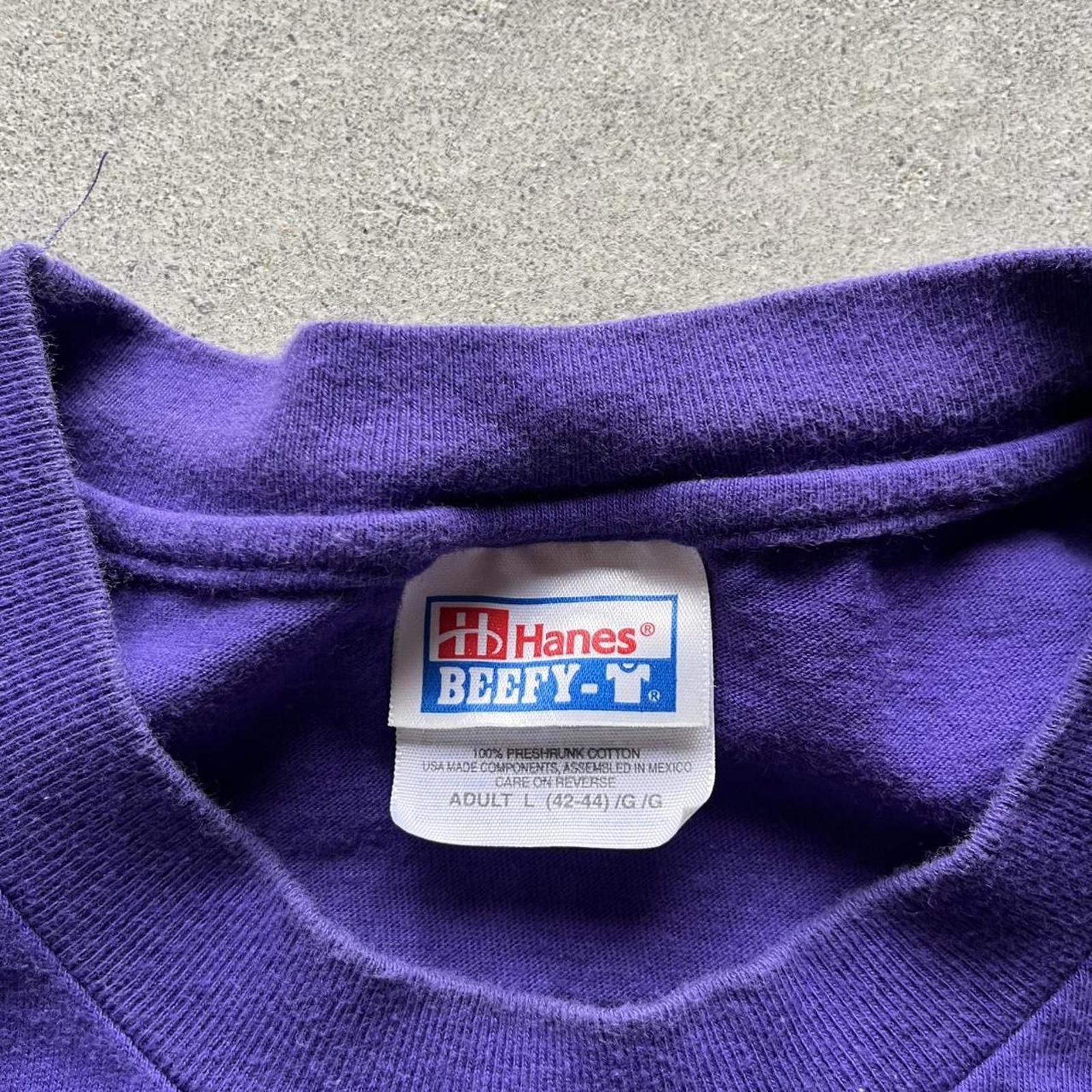 Vintage 90s Go For The Flag Racing T-Shirt - Uptwn Vintage