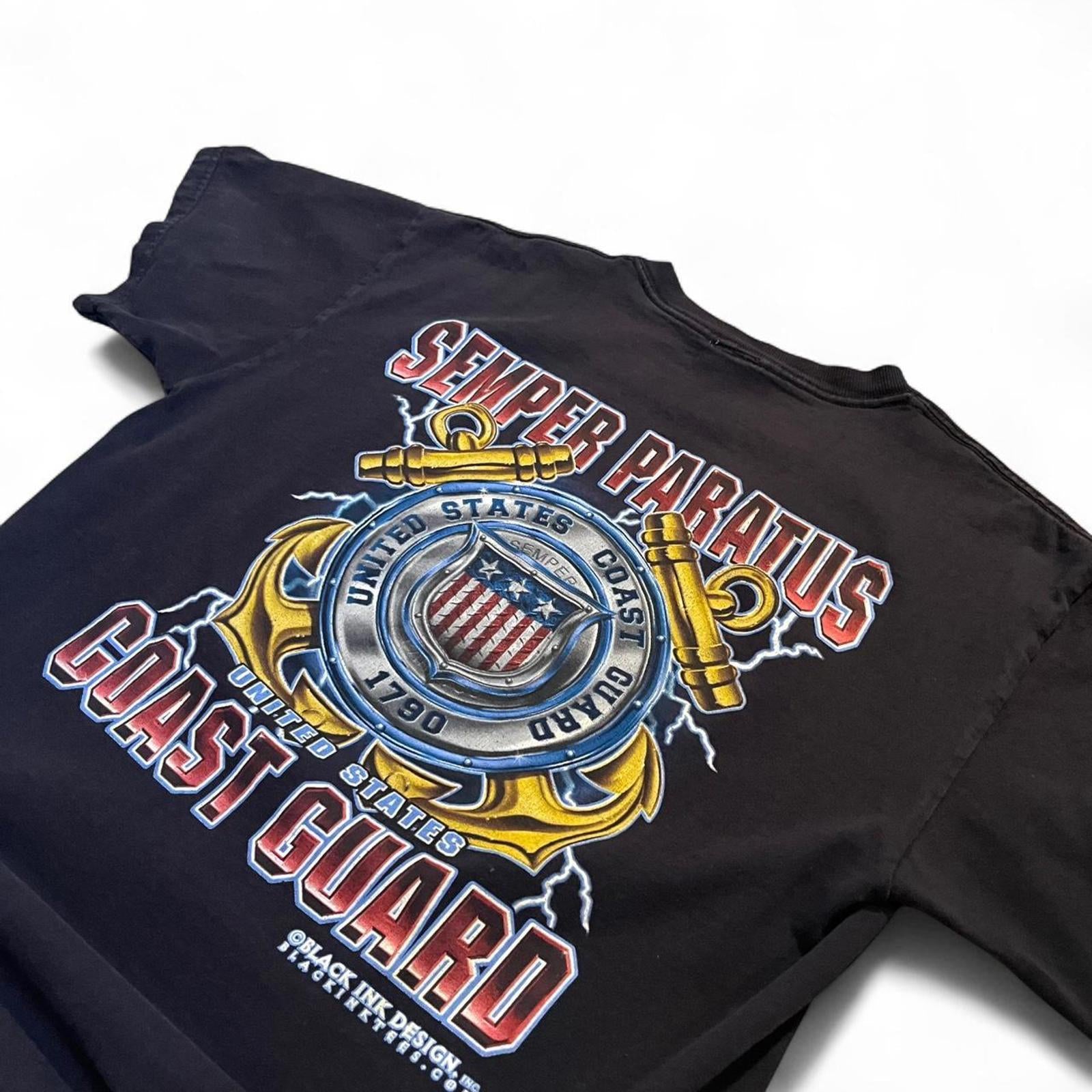 Vintage Y2K USA Coast Guard T-Shirt Soffe 1936575f-2a1d-4c95-9071-b9758242fc53