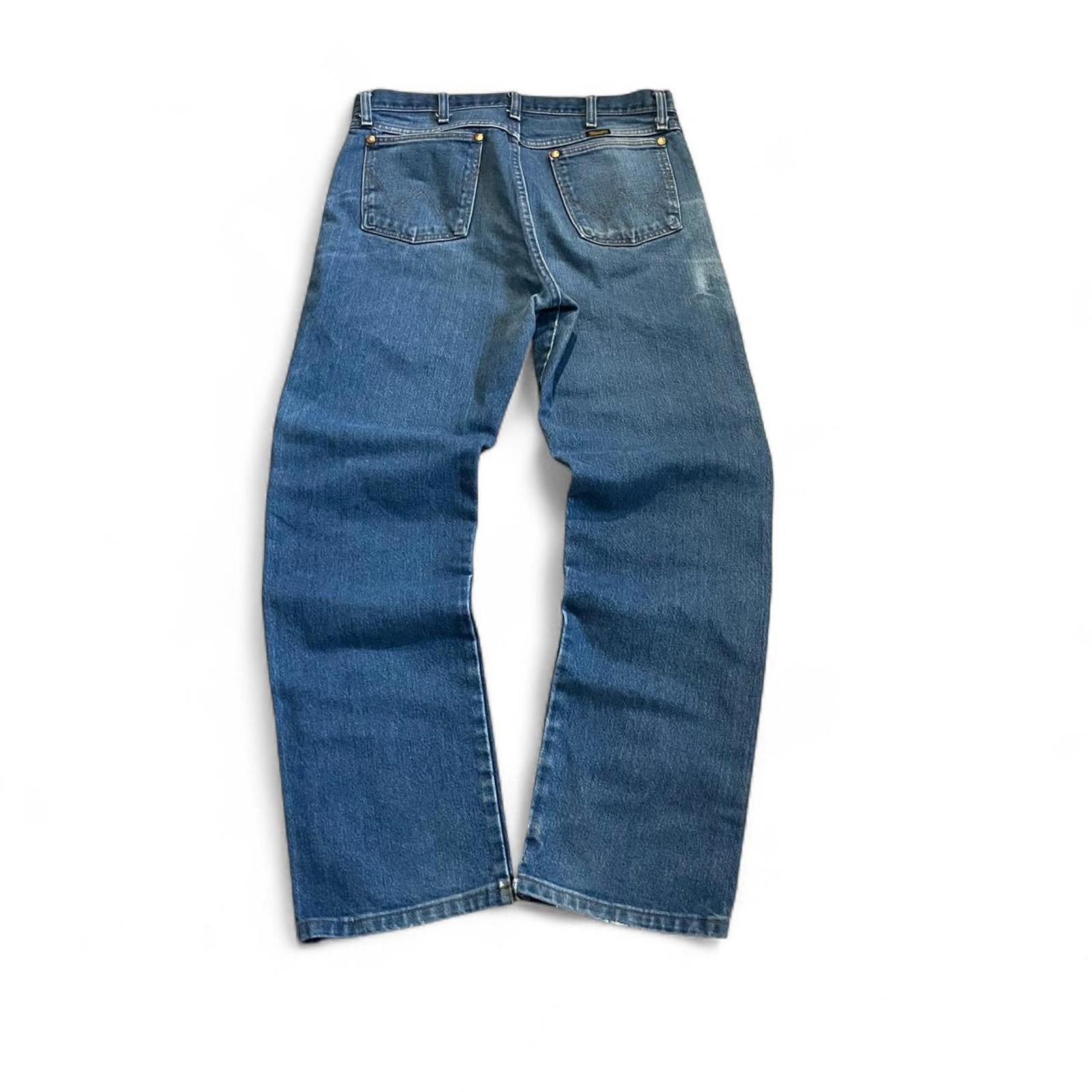 Vintage Y2K Blue Wrangler Western Straight Jeans Wrangler 19a3b7e1-8d8a-41c4-b75d-1651b998882a