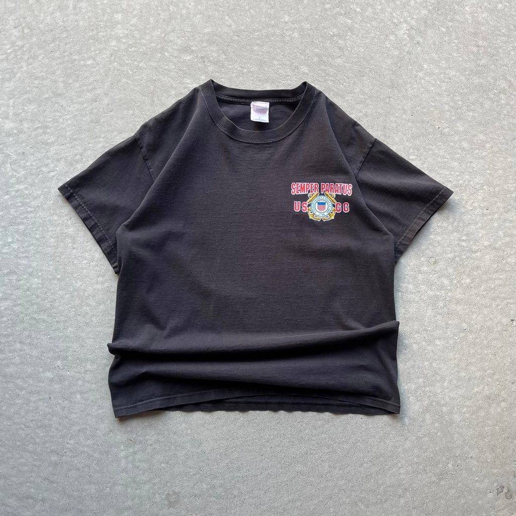 Vintage Y2K USA Coast Guard T-Shirt - Uptwn Vintage
