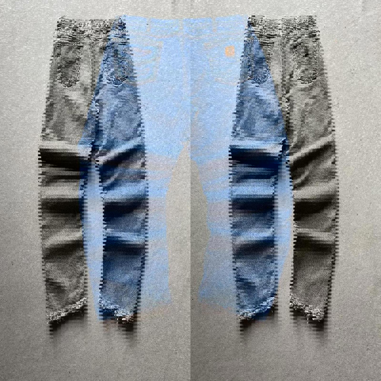 Vintage Y2K Unique Carhartt Blanket Lined Jeans