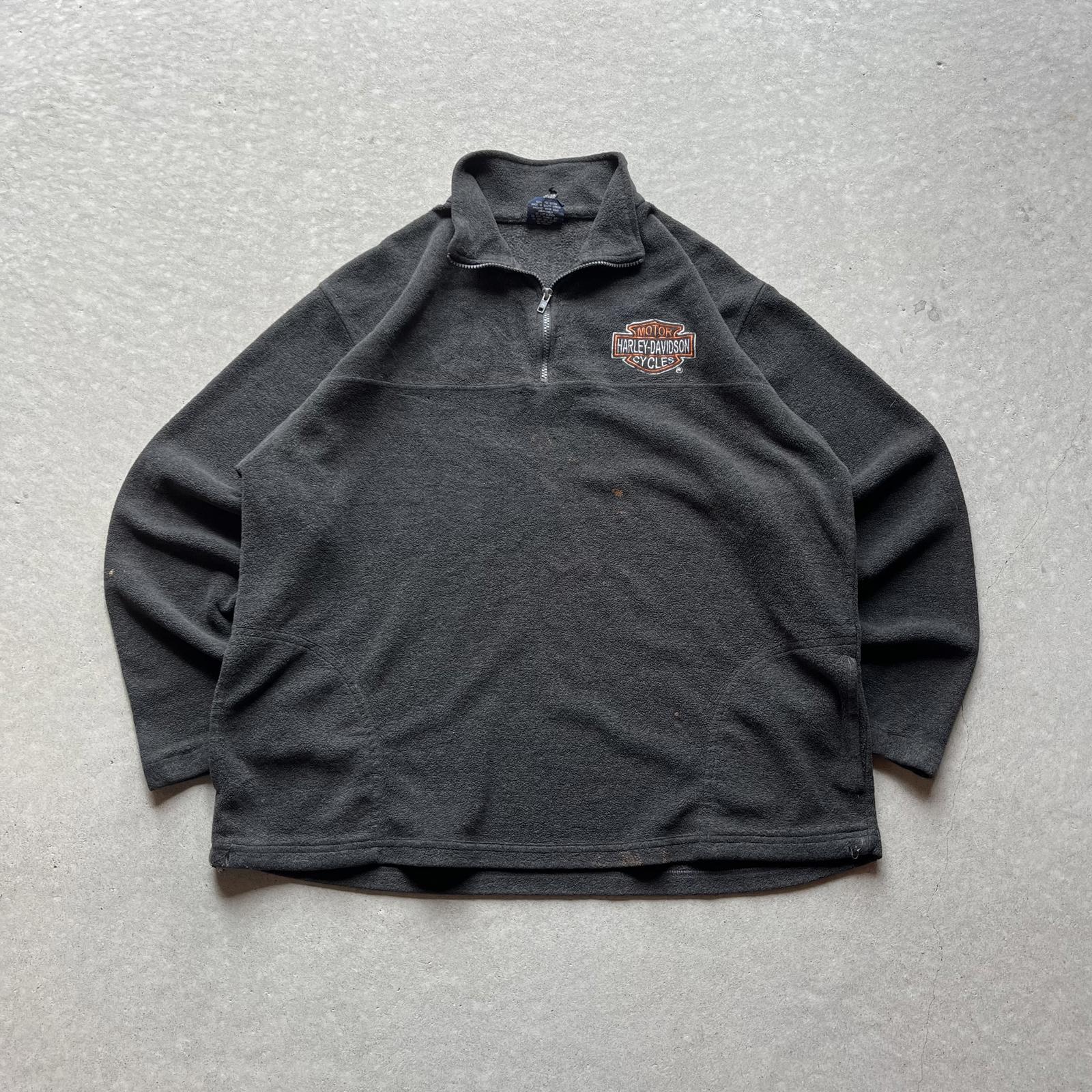 Vintage 90s Harley Davidson Quarter-Zip