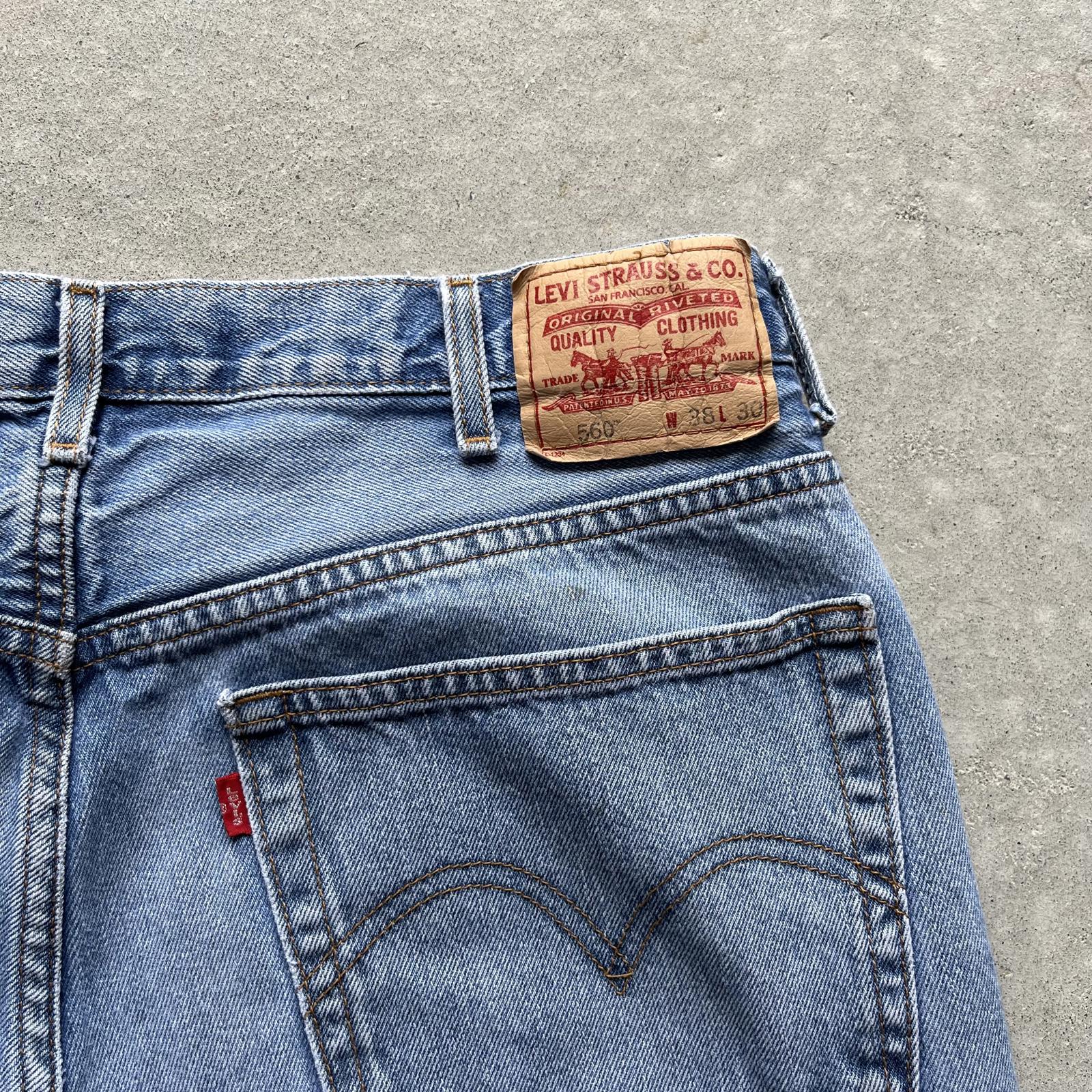 Vintage 2008 Levi’s Baggy 560 Denim Jeans