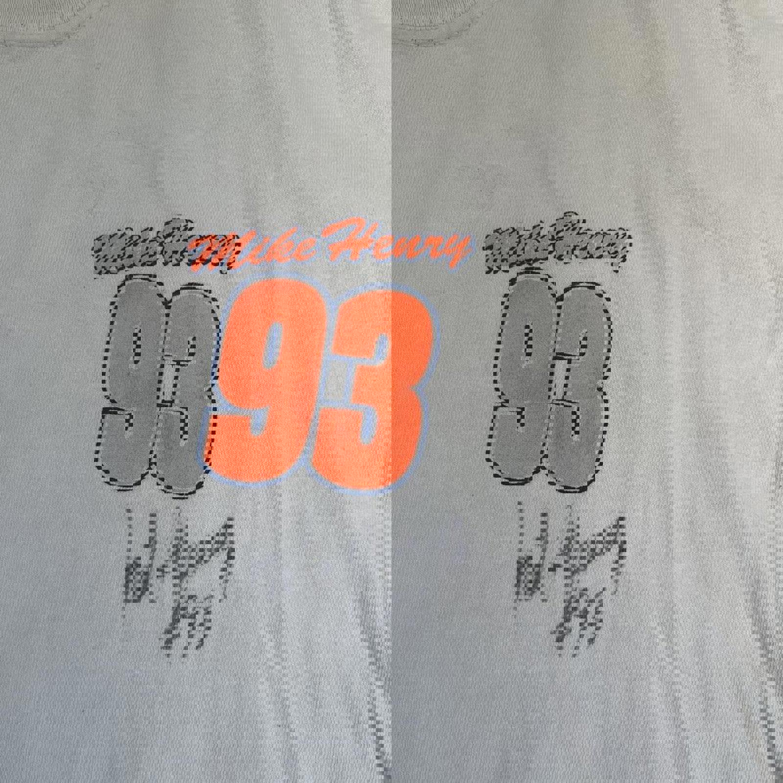 Vintage 90s Signed Mike Henry Spring Car Racing T-Shirt Hanes 1e9890ec-aa30-40a4-b884-cb808fa60d8b