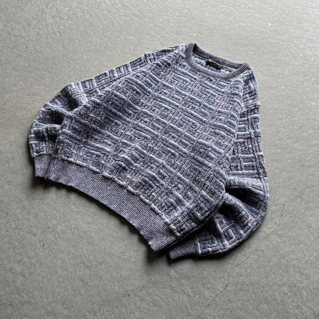 Vintage Clothing Vintage 90s Reed St. James Textured Knit Sweater American Vintage - uptwn vintage - 1f389a5e-a5c0-4133-ba68-68c18ad7df6a