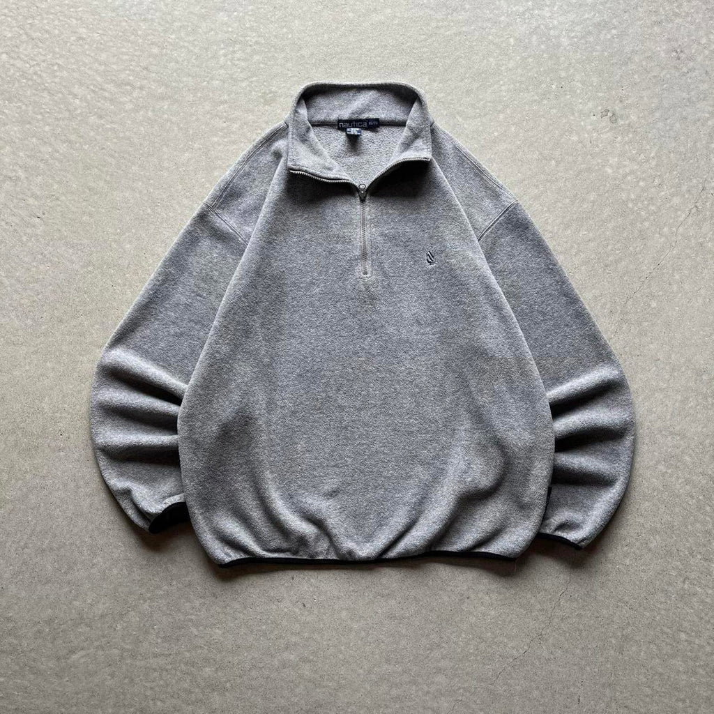 Vintage Clothing Vintage 90s Nautica Quarter Zip Fleece Nautica - uptwn vintage - 225c7aa9-a83f-43d7-8717-531382a6129f