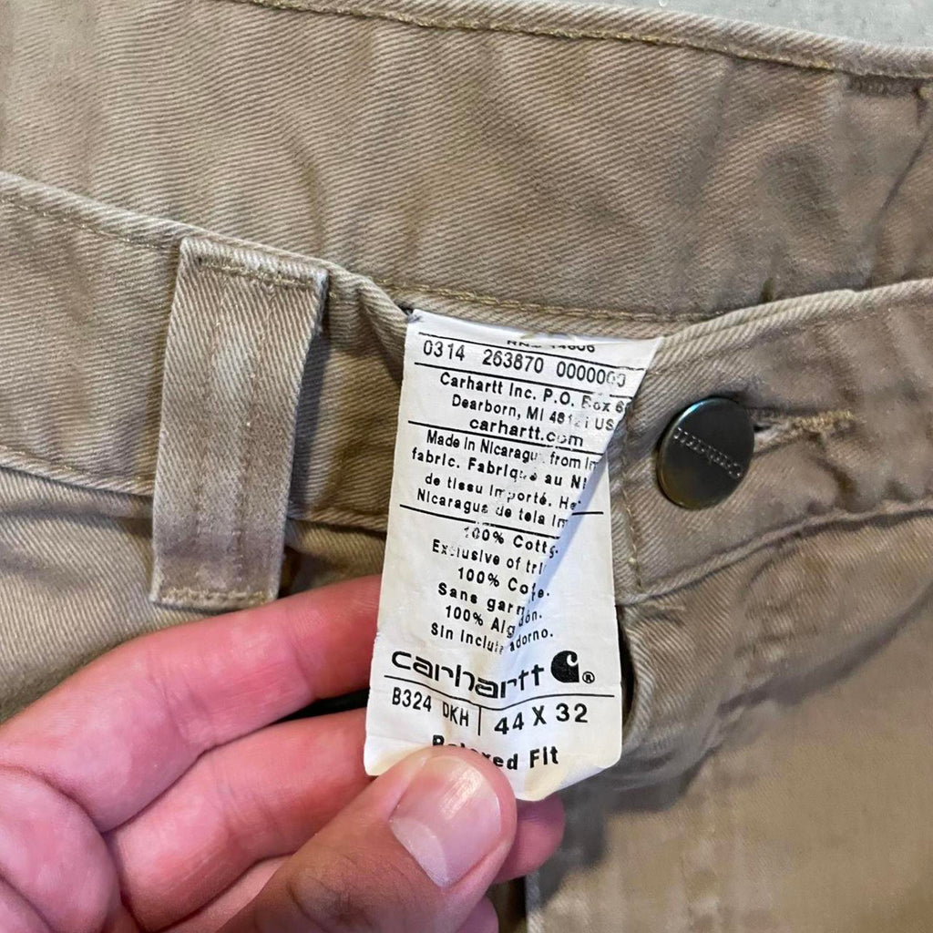 Vintage Style Baggy Tan Carhartt Cargo Pants Carhartt 252cd96d-303c-4da5-975c-64dd1e7453c2