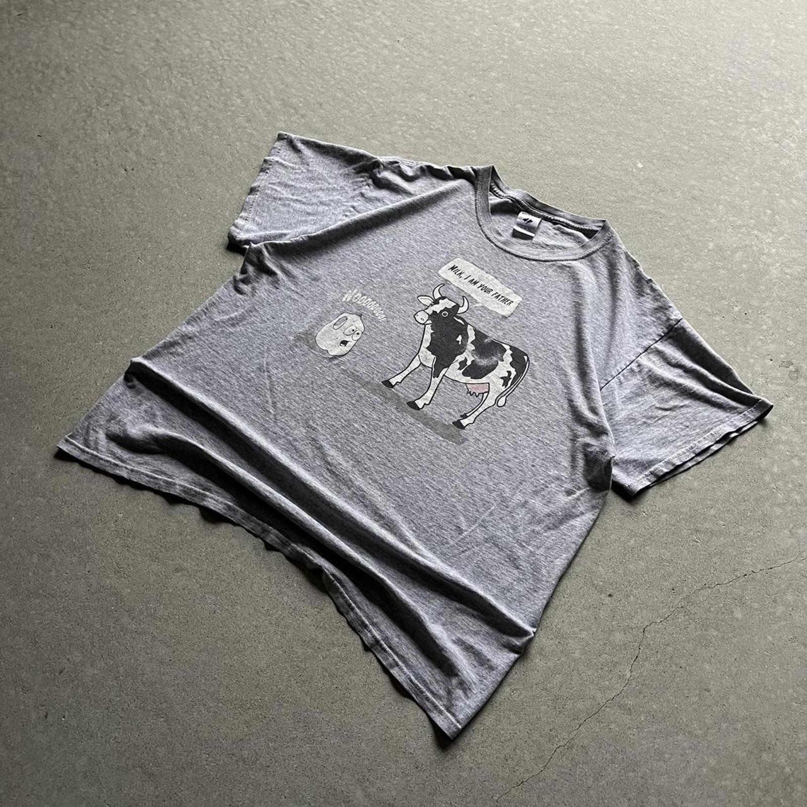 Vintage Clothing Vintage Y2K Star Wars Parody Cow Graphic T-Shirt JERZEES - uptwn vintage - 259da370-8302-4116-b8f7-d73632cf1fca