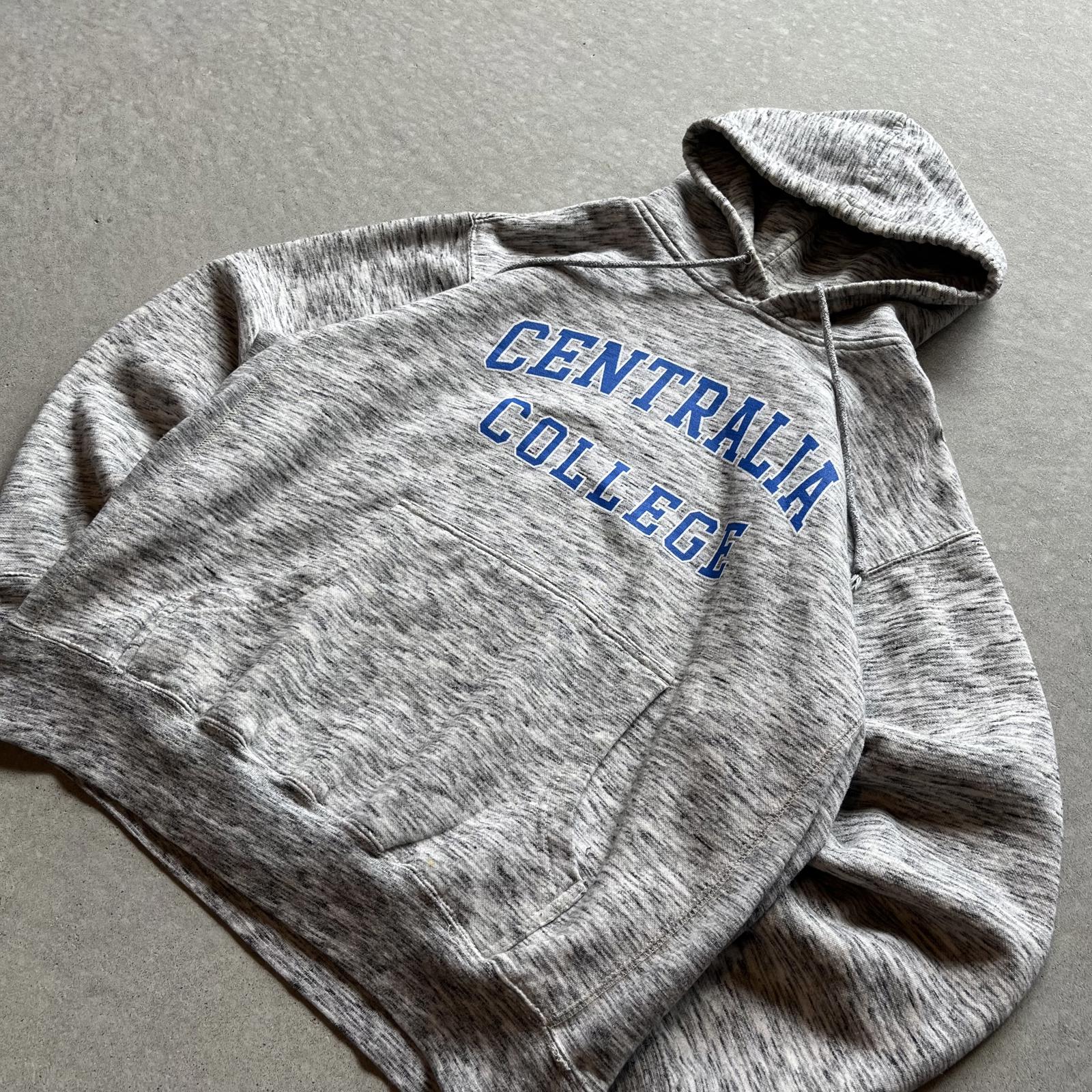 Vintage 90s Centralia College Heavyweight Hoodie