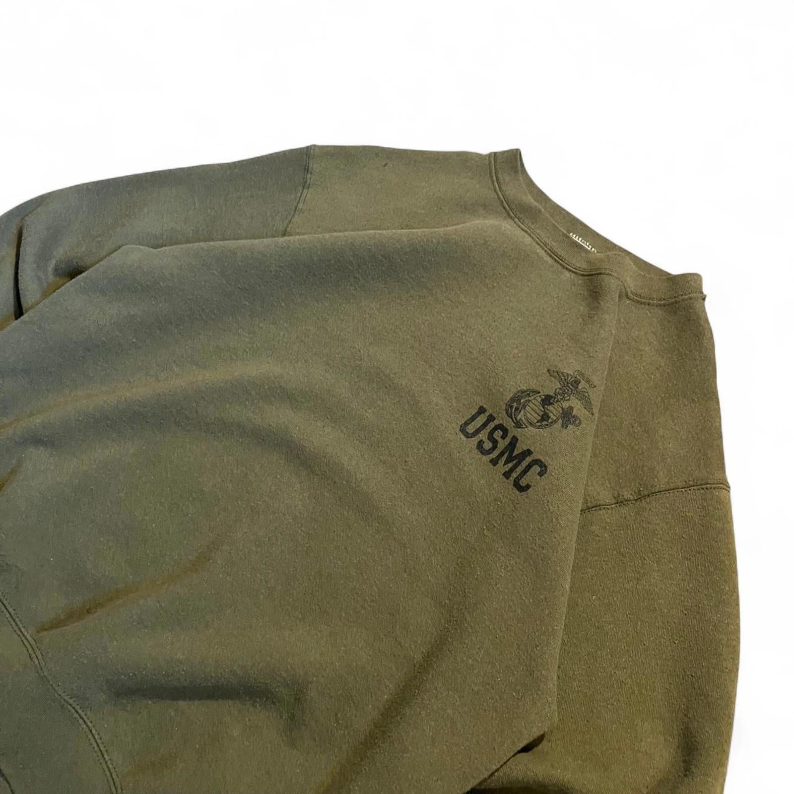 Vintage 90s USMC Marines Sweatshirt American Vintage - uptwn vintage - 2815b7ac-538b-4670-9b56-a4febb7b4c4b