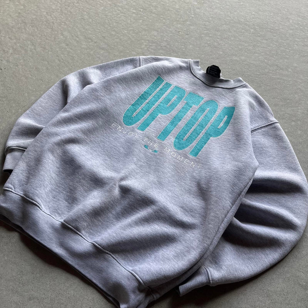 Vintage 90s Bayside Uptop Made In USA Crewneck Sweatshirt