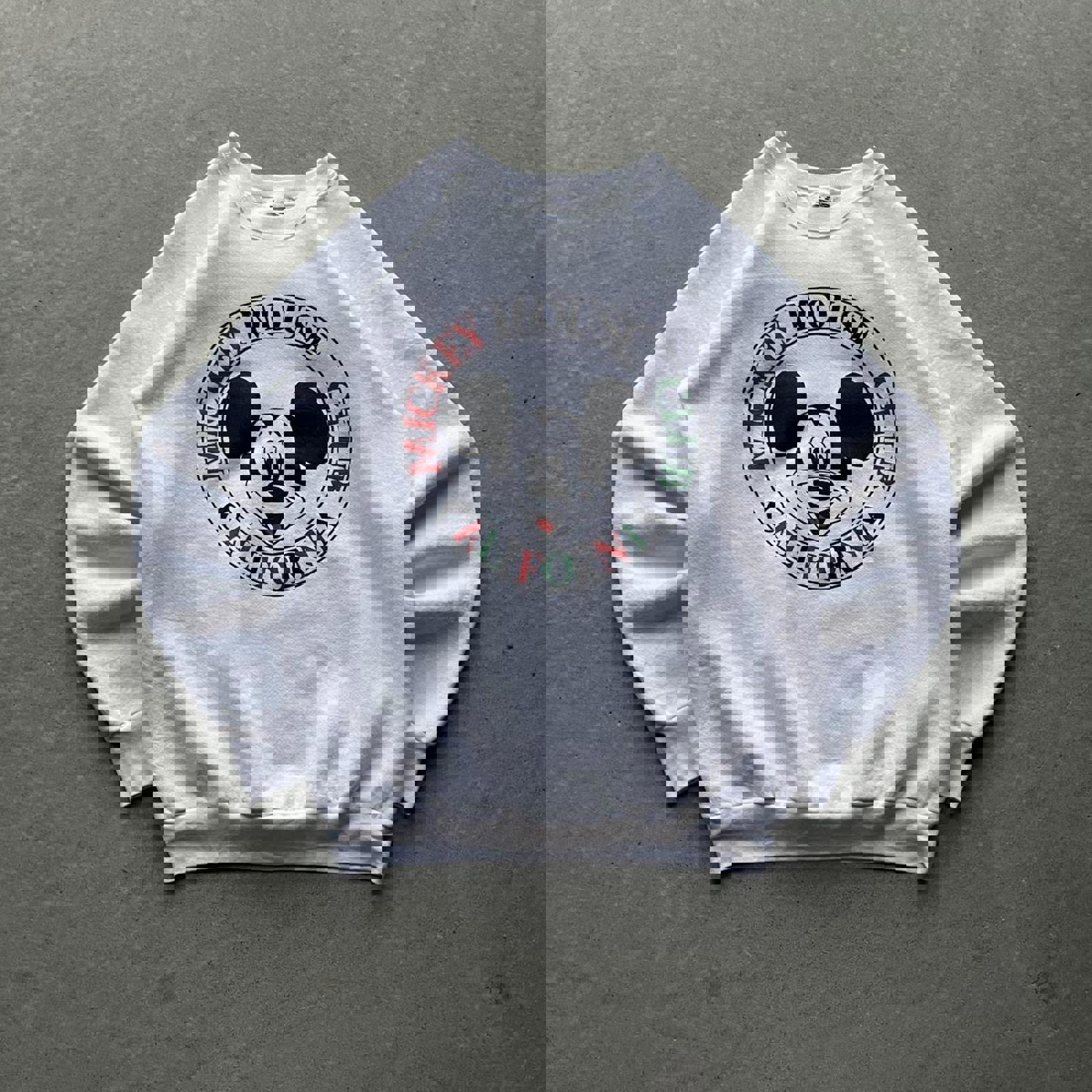 Vintage 80s Mickey Mouse Disney Crewneck Sweatshirt