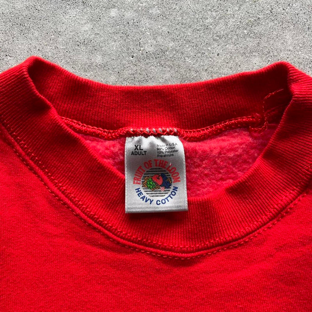 Vintage Clothing Vintage 90s University Of Utah Superfan Sweatshirt Fruit of the Loom - uptwn vintage - 2b3b4644-90f7-4e76-8a01-3384327b8f6c