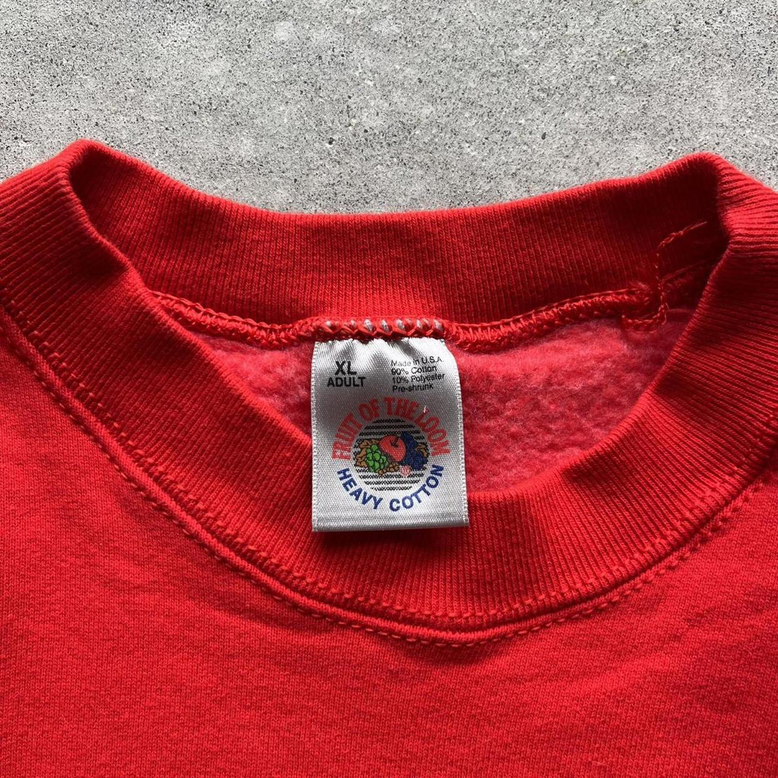 Vintage Clothing Vintage 90s University Of Utah Superfan Sweatshirt Fruit of the Loom - uptwn vintage - 2b3b4644-90f7-4e76-8a01-3384327b8f6c