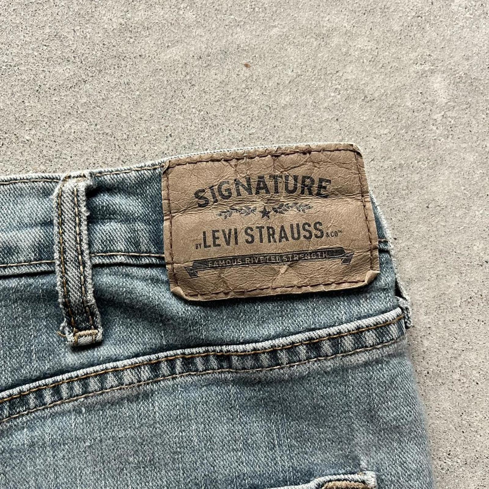 Faded Levi’s Baggy Denim Jorts - Uptwn Vintage