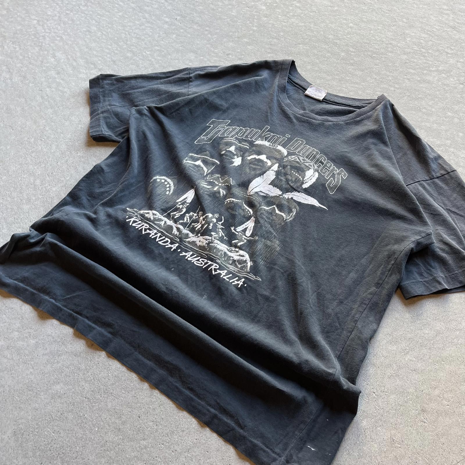 Vintage 1990 Tapuki Dancers Tour Graphic T-Shirt - Uptwn Vintage
