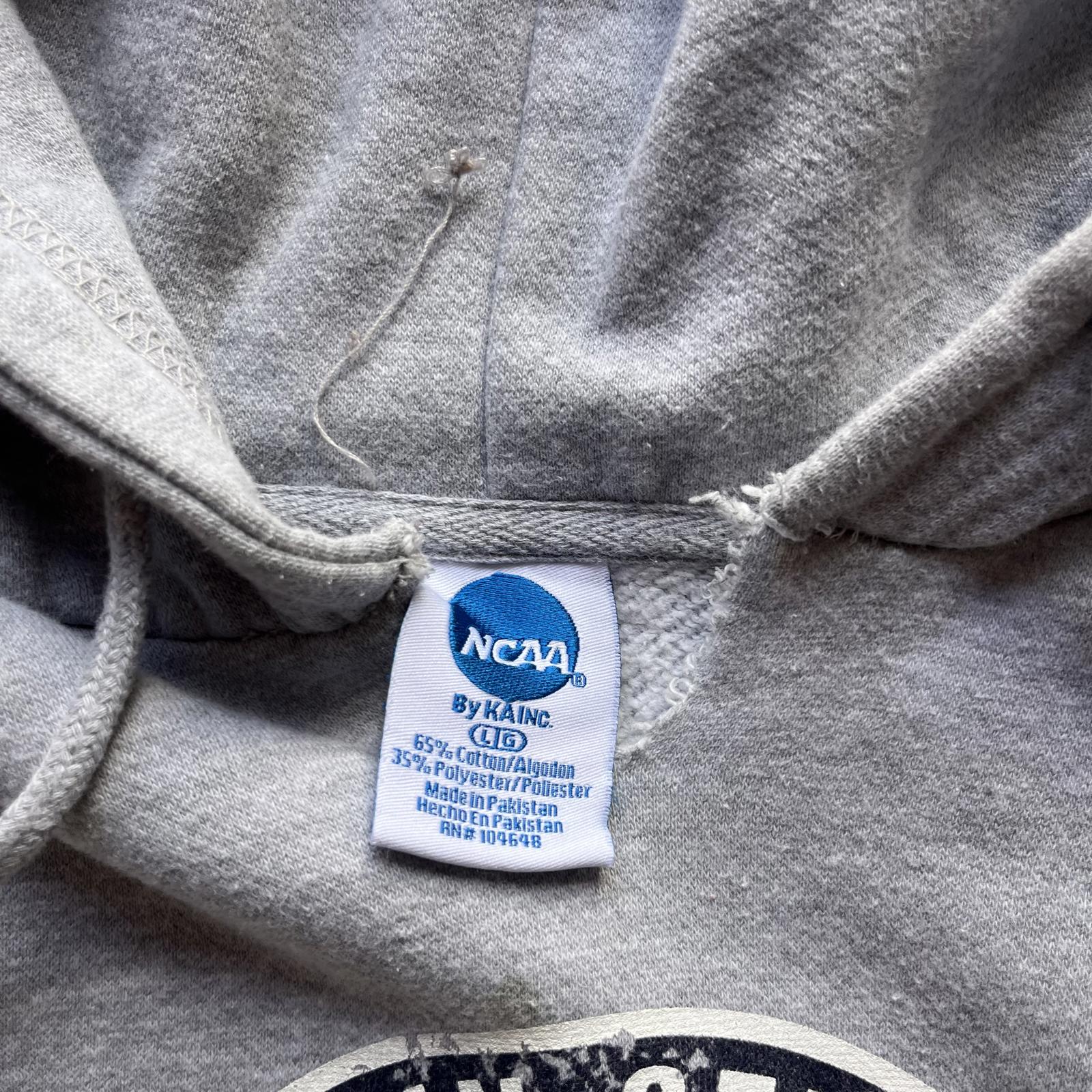 Vintage Y2K Grey Penn State University Hoodie