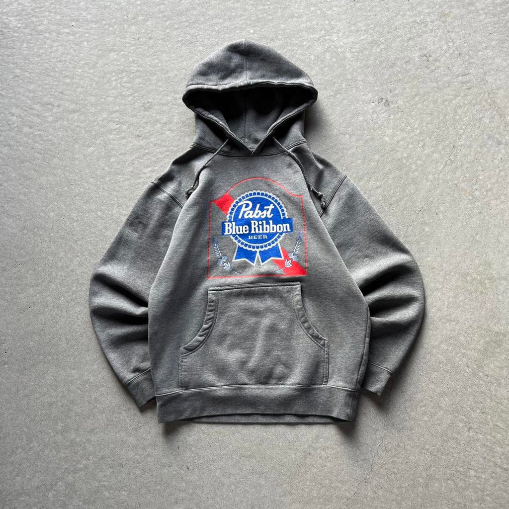 Vintage Y2K Pabst Blue Ribbon Beer Hoodie