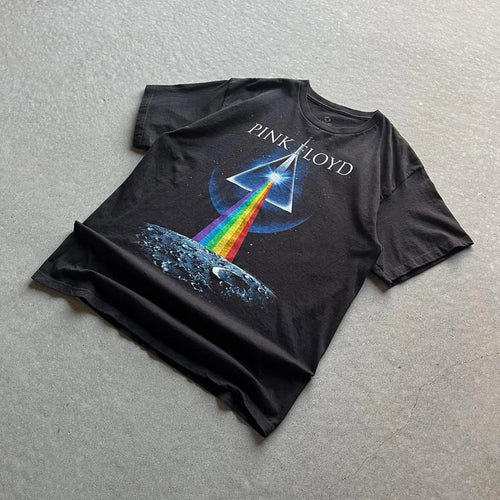 Vintage Clothing 2012 Pink Floyd Prism Graphic T-Shirt Liquid Blue - uptwn vintage - 32bca254-bd3f-40ef-a216-71d5ba542c59