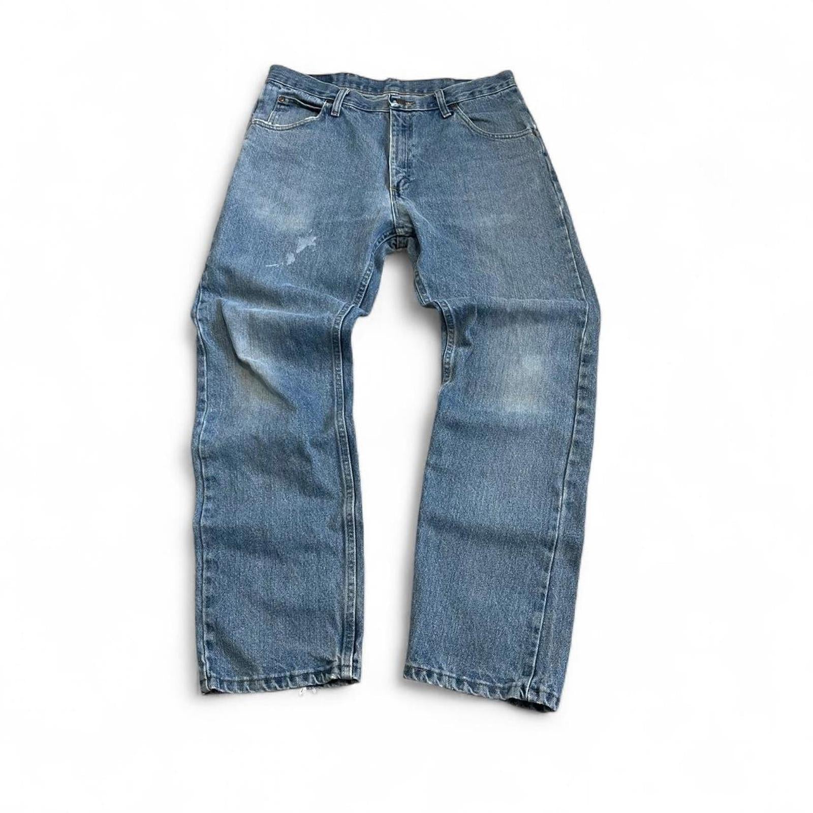 Vintage Y2K Baggy Wrangler Light Wash Jeans Wrangler 37eaaec7-9143-439c-b60d-0954975d5e32