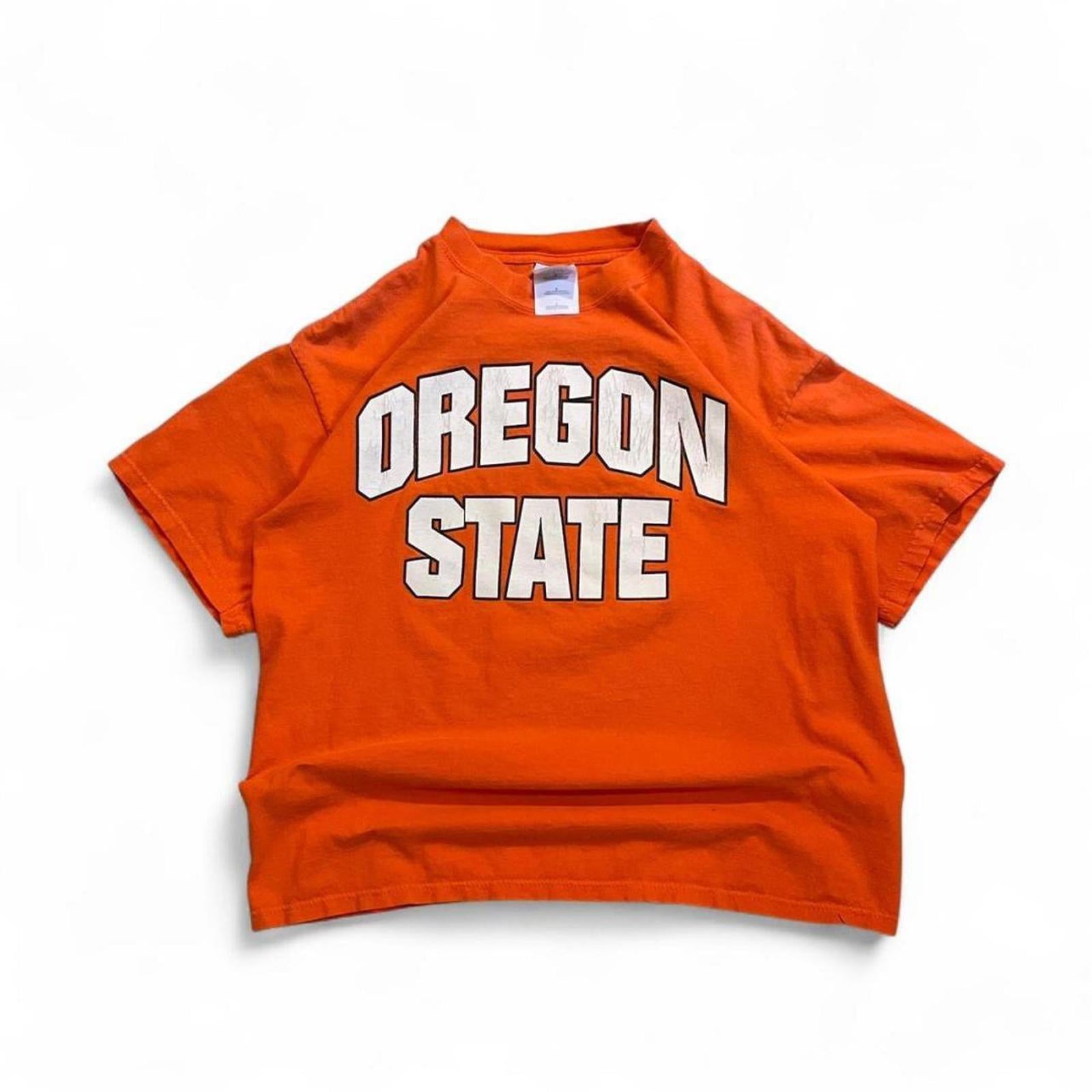 Vintage Y2K Oregon State University T-Shirt Gildan 39b9abc4-2de4-4eab-be60-a98eaa751add