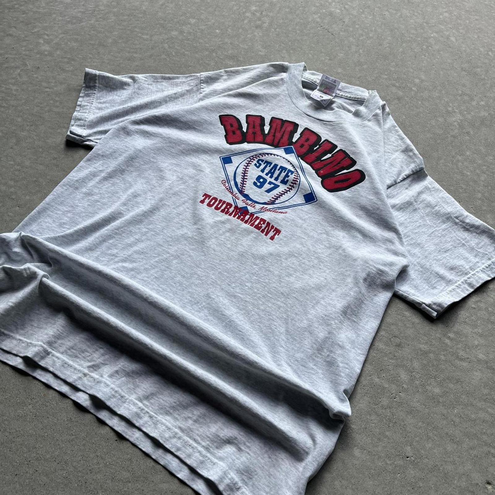 Vintage 1997 Bambino Baseball Tournament T-Shirt - Uptwn Vintage