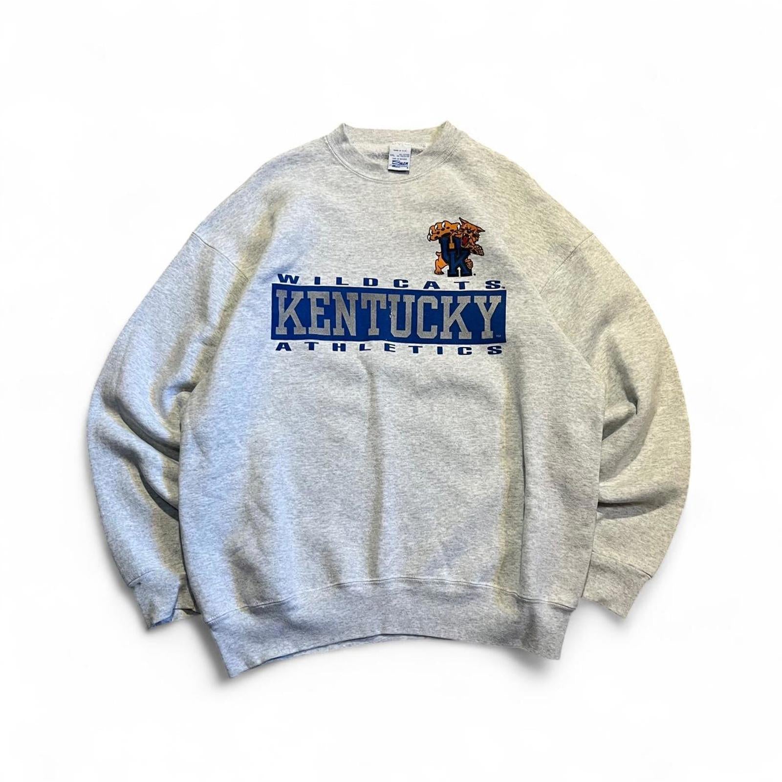 Vintage 90s Kentucky University Wildcats Sweatshirt Salem Sportswear 3f7aafc1-e226-49f3-ac78-52f59d2290e3