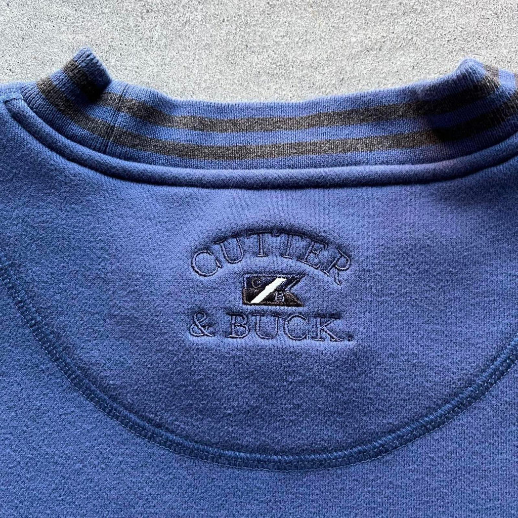 Vintage Clothing Vintage 90s Cutter & Buck Blue Crewneck Cutter & Buck - uptwn vintage - 4174e96f-19ab-45c3-8c35-b2b06d9fcba4