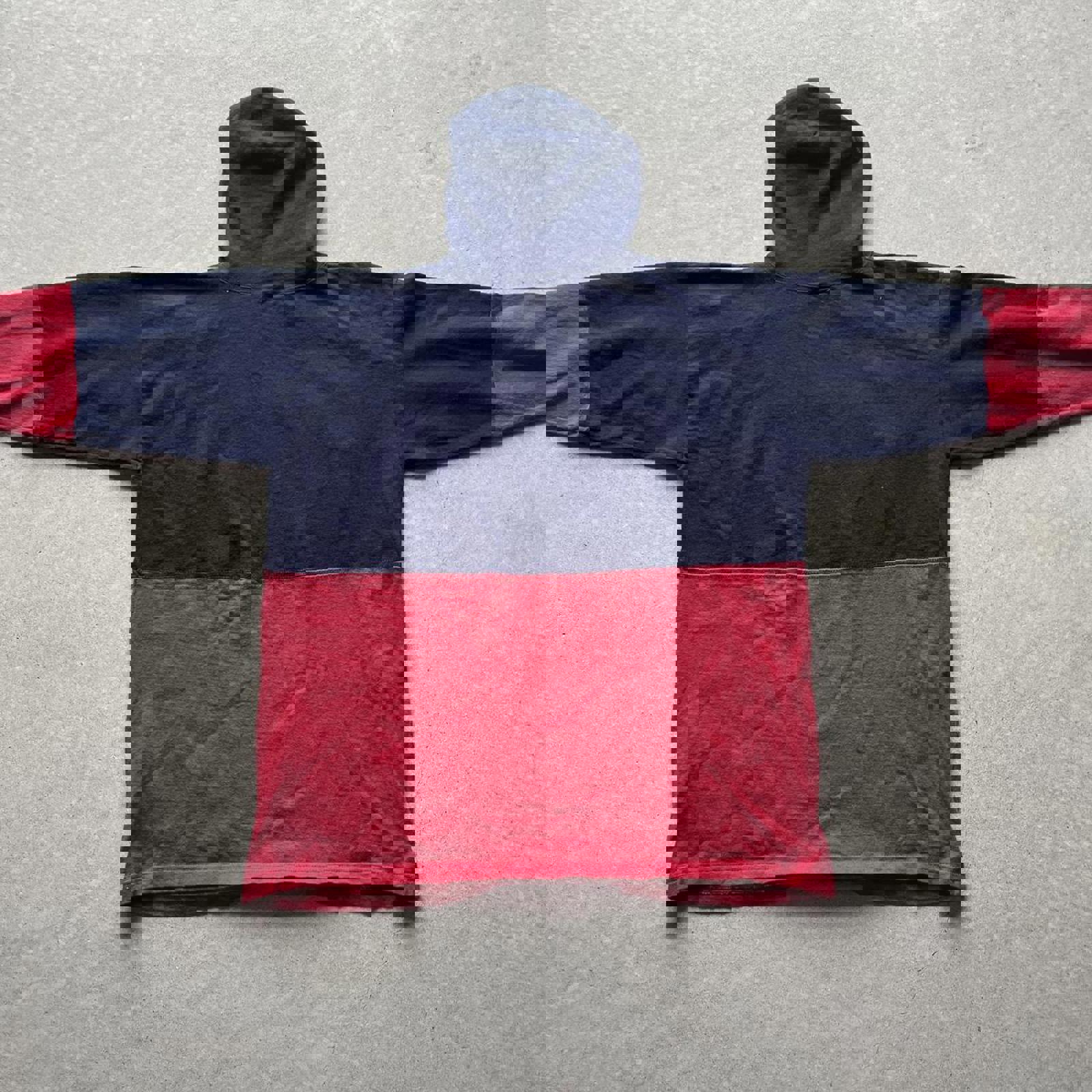 Vintage 90s Champion USA Hooded Long Sleeve Shirt