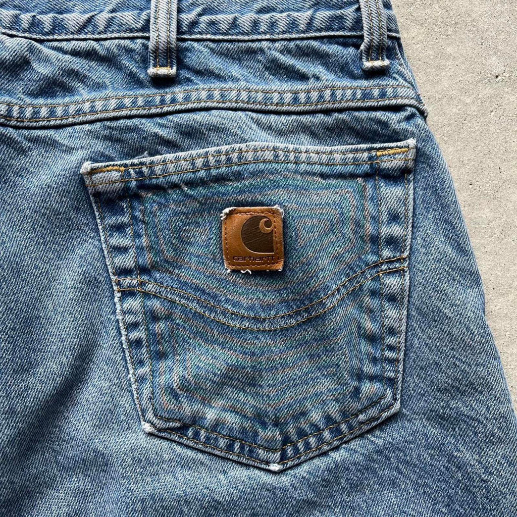 Vintage Y2K Unique Carhartt Blanket Lined Jeans