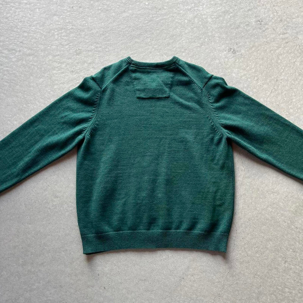 Vintage Style Green Izod Knit Sweater