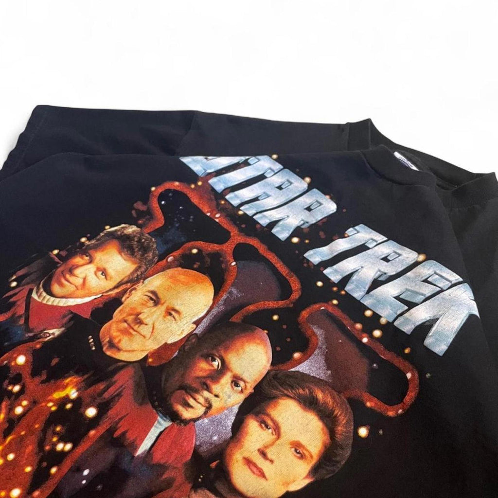 Vintage 1998 Star Trek IV "Four Captains" Graphic T-Shirt American Vintage 46536814-63f4-4625-945d-f1b840ee1f9d