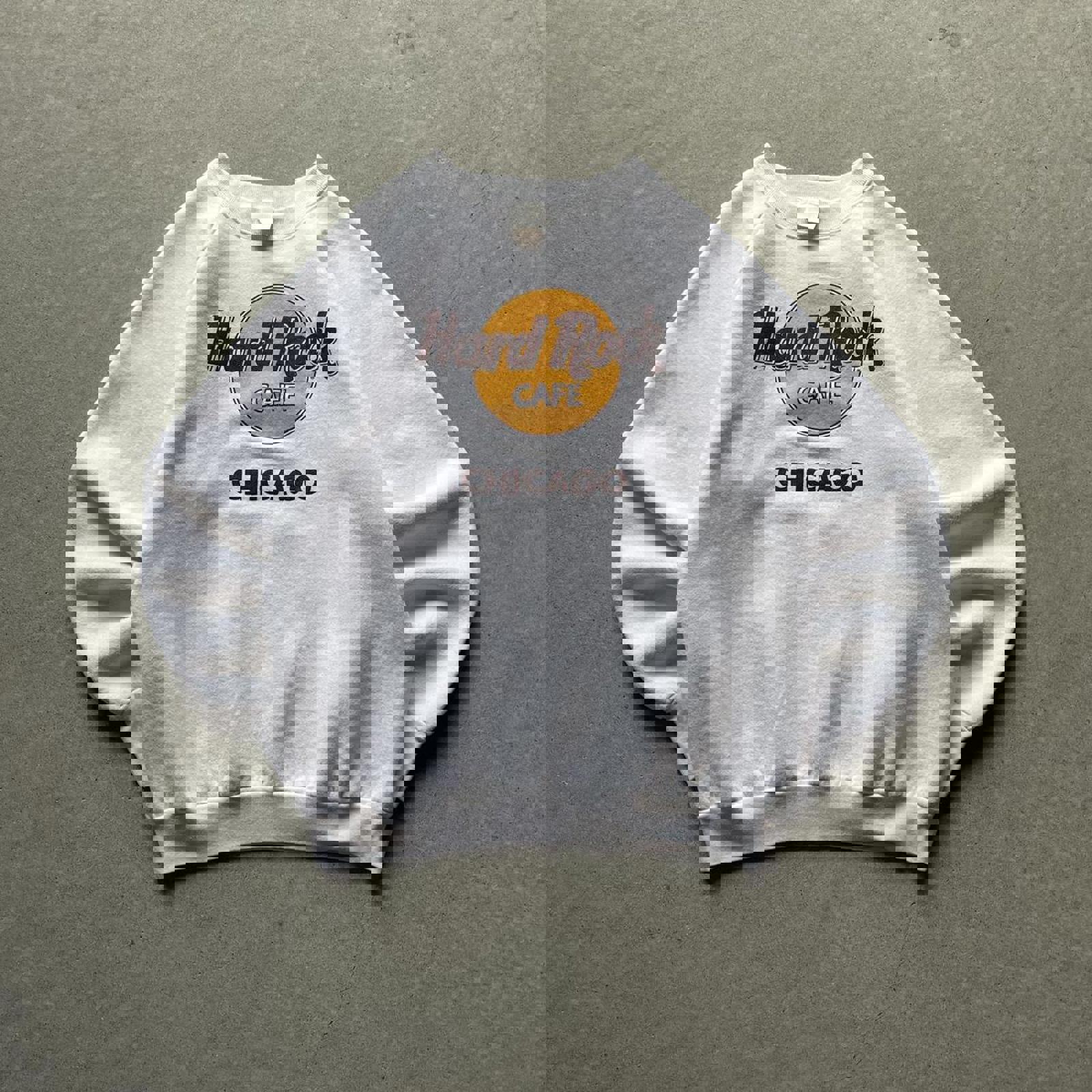 Vintage 90s Chicago Hard Rock Cafe Sweatshirt