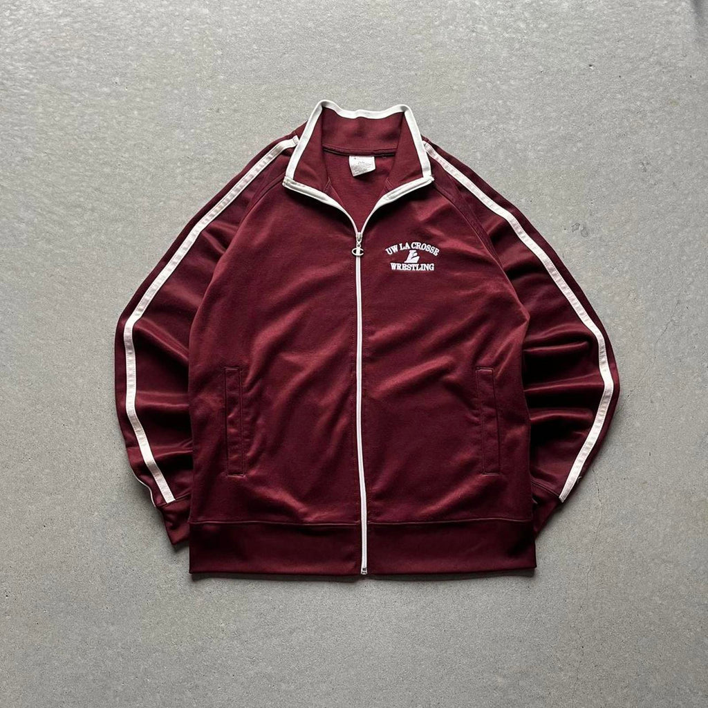 Vintage Y2K Champion UW-La Crosse Wrestling Jacket - Uptwn Vintage