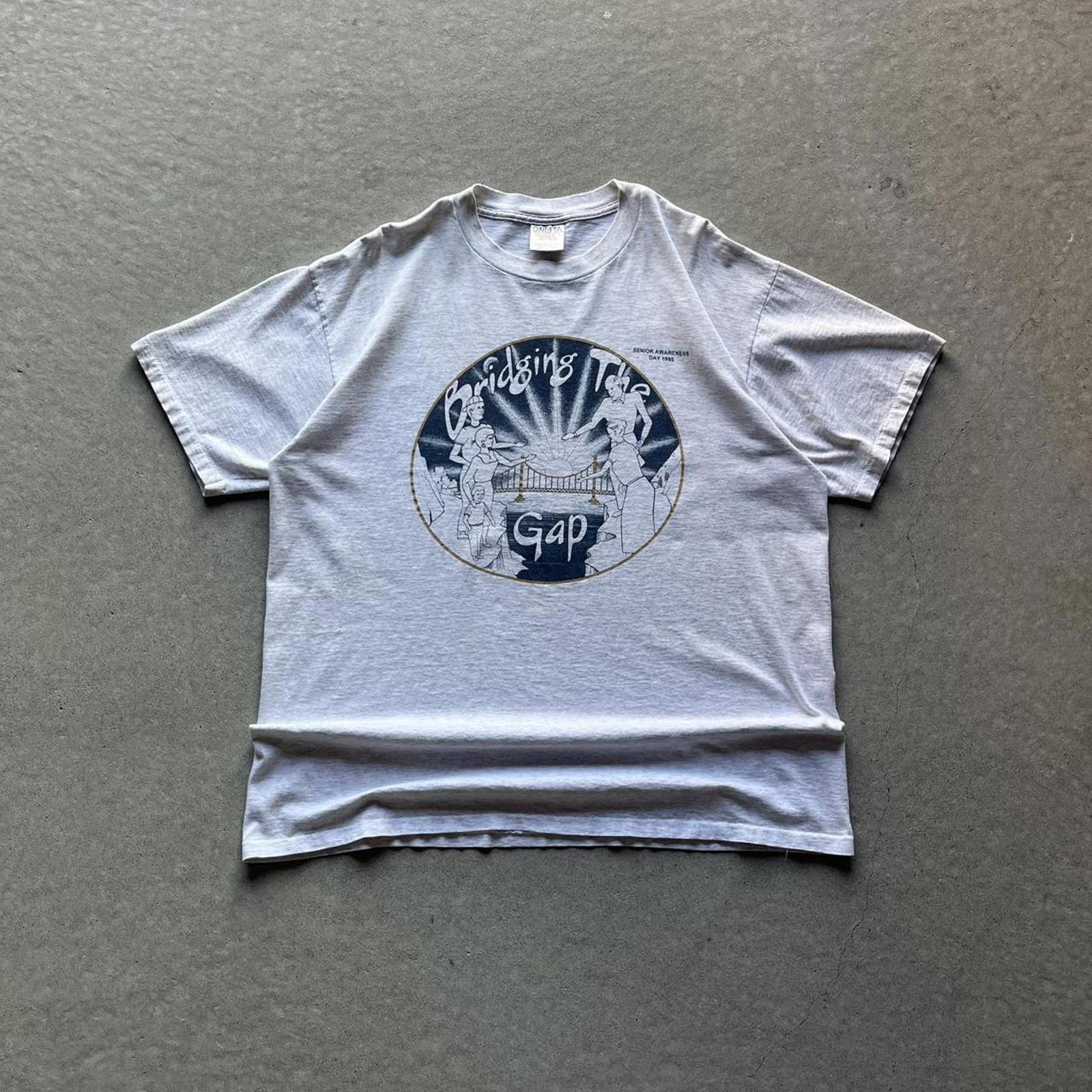 Vintage 1995 Bridging The Gap Senior Awareness Day T-Shirt - Uptwn Vintage