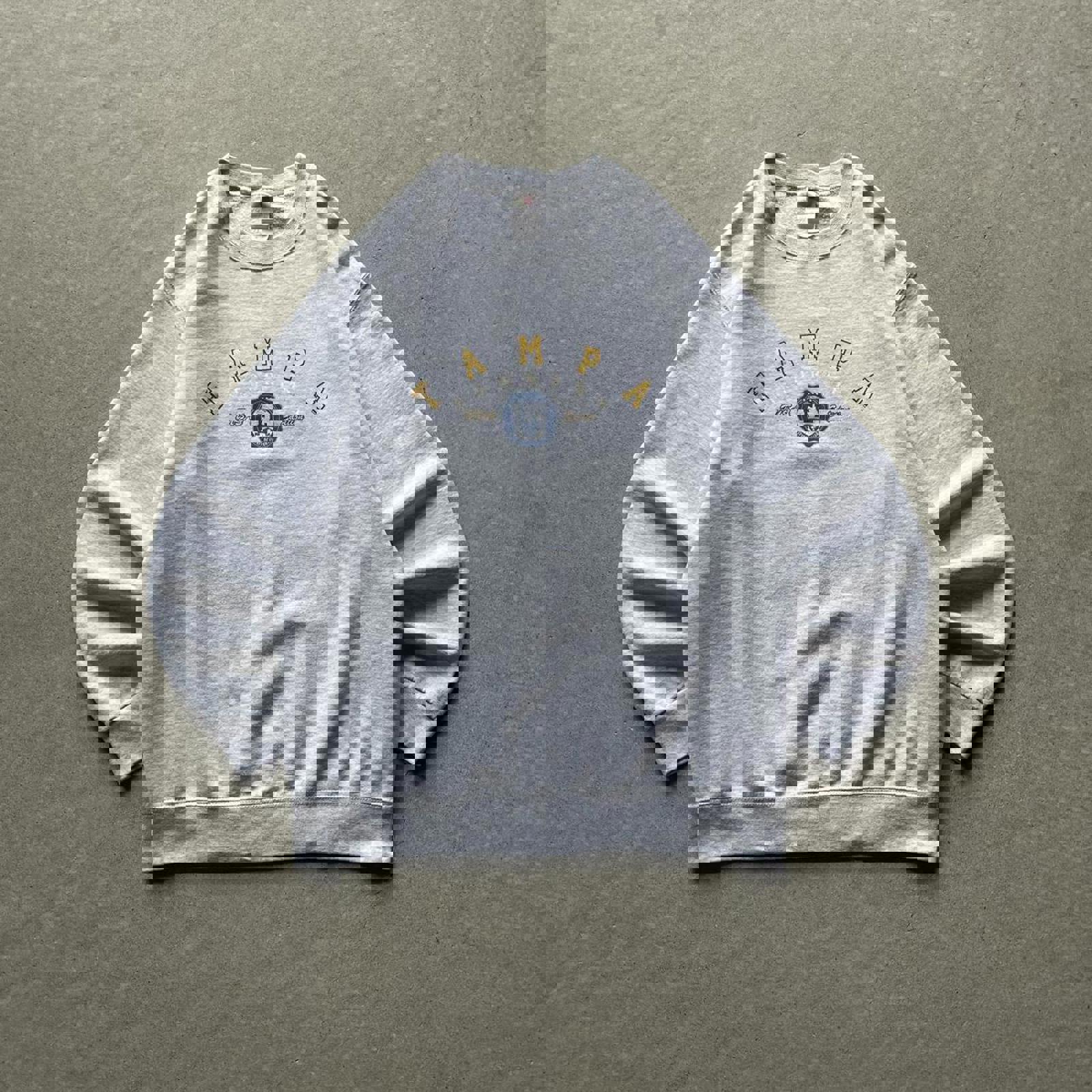 Vintage Y2K Tampa Florida Crewneck Sweatshirt