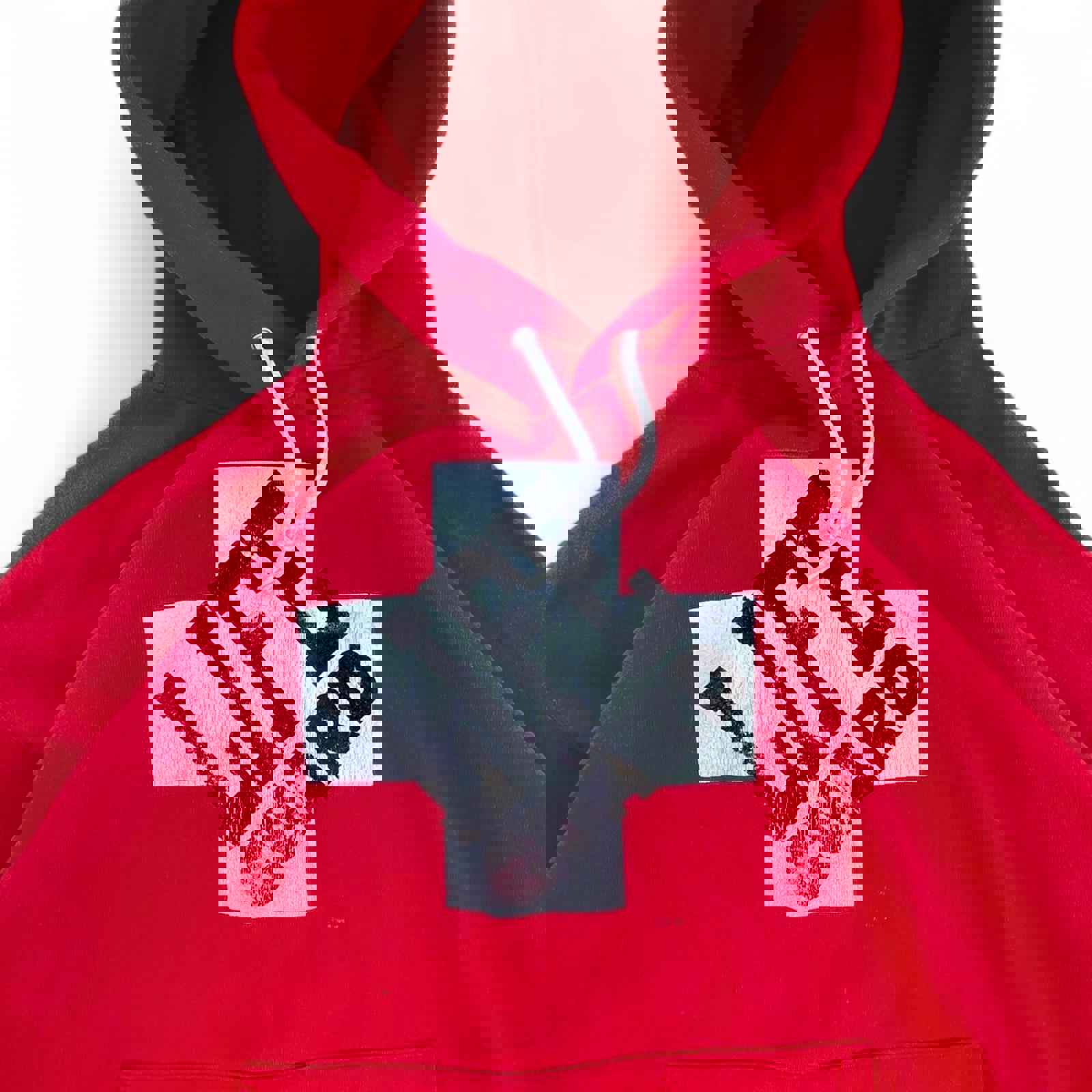 Vintage Early 90s Distressed Lifeguard Hoodie Hanes - uptwn vintage - 51b9cbb3-70ca-43ff-bb3d-66c96208bff7