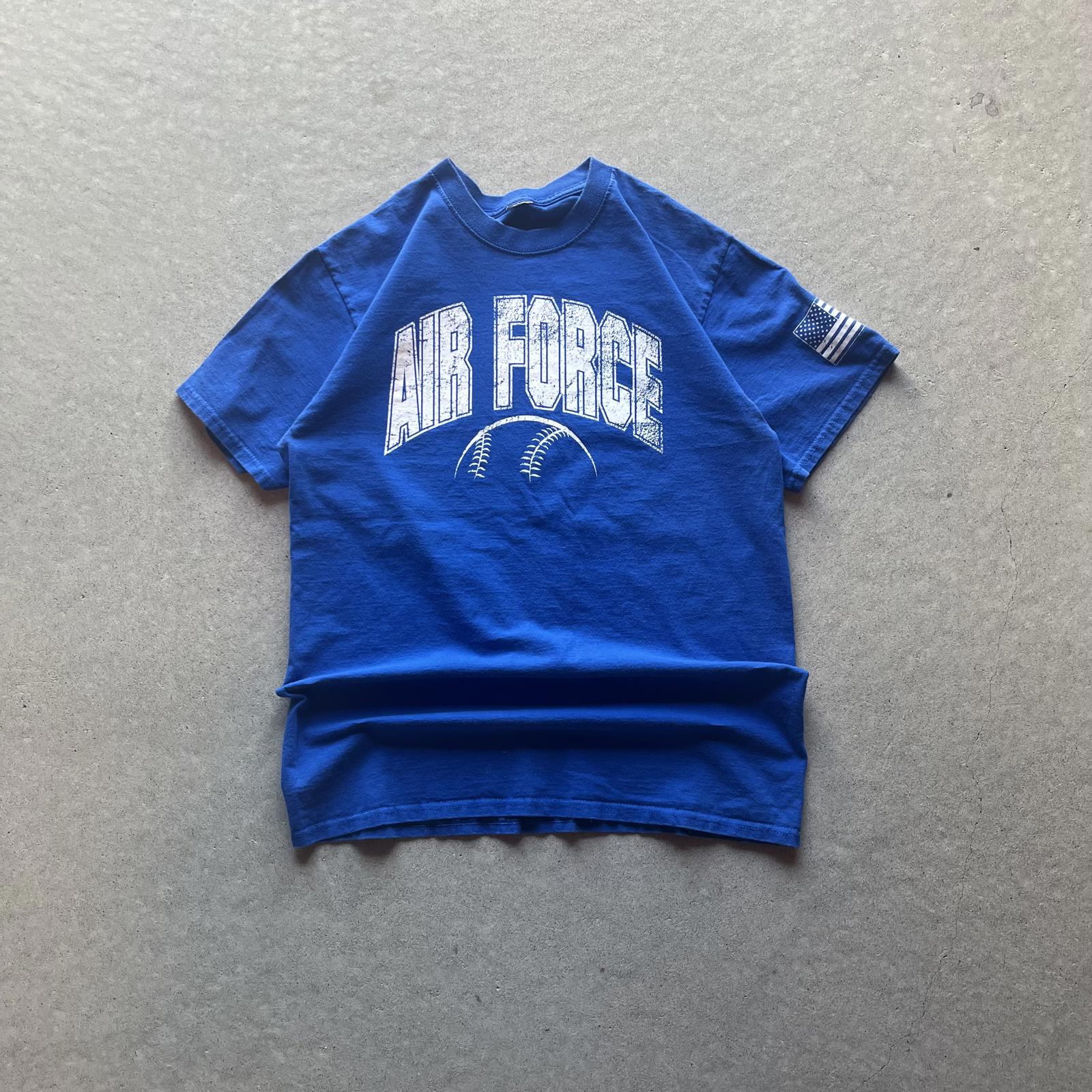 Vintage Y2K Air Force Academy Baseball T-Shirt - Uptwn Vintage