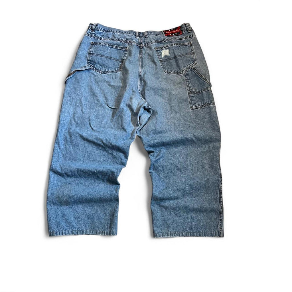 Vintage 90s Super Baggy Stanley Blacker Denim Jeans Stanley Blacker 58d276e6-648f-4542-8513-1e1a3fbe2936